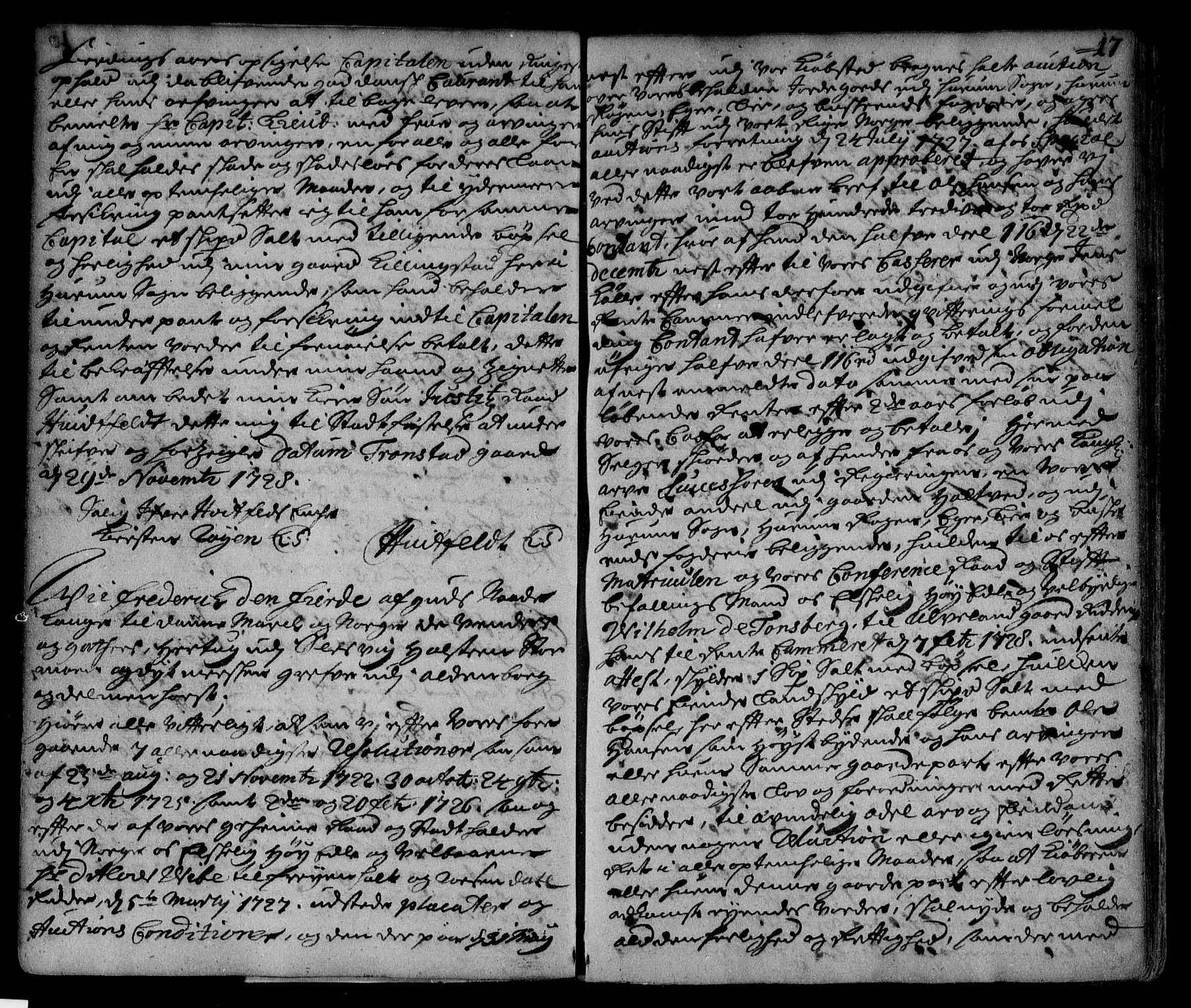 Lier, Røyken og Hurum sorenskriveri, SAKO/A-89/G/Ga/Gaa/L0002: Pantebok nr. II, 1725-1755, s. 17