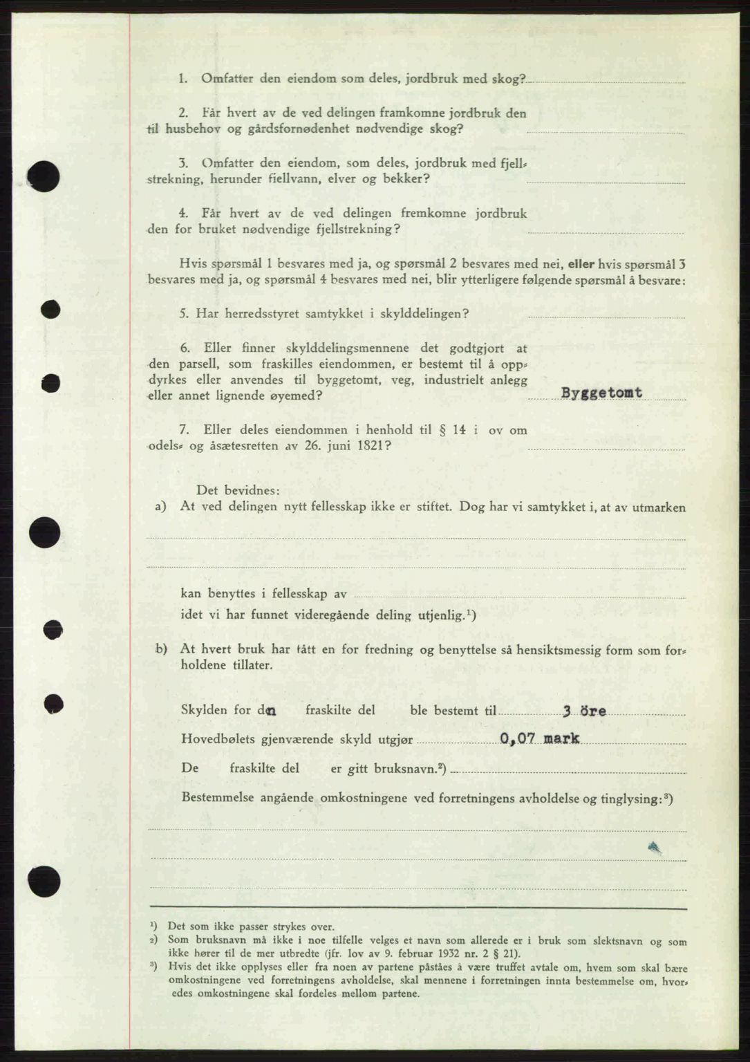 Aker herredsskriveri, AV/SAO-A-10896/G/Gb/Gbb/Gbbb/L0036: Pantebok nr. A82, 1946-1947, Dagboknr: 4518/1946