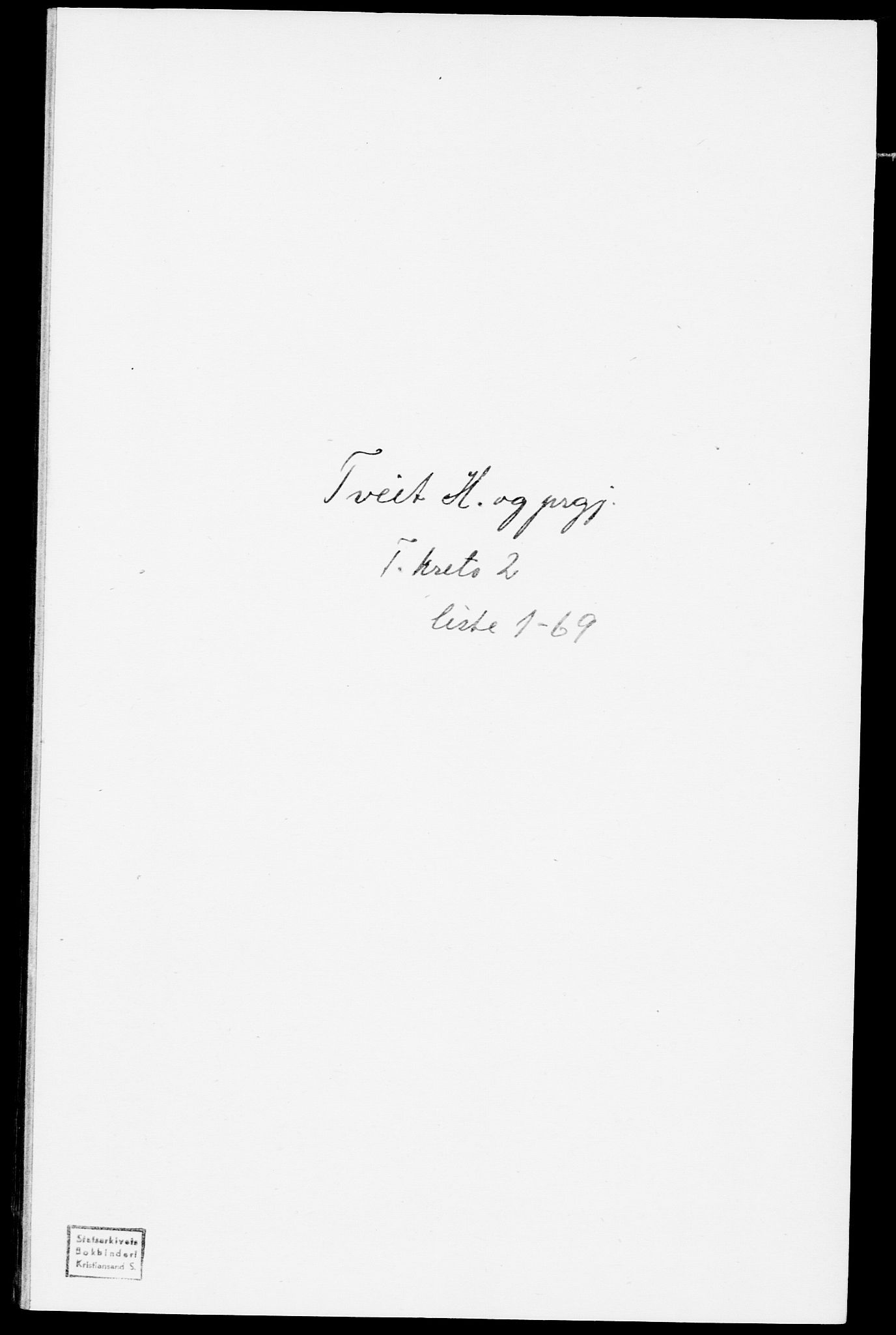 SAK, Folketelling 1875 for 1013P Tveit prestegjeld, 1875, s. 172