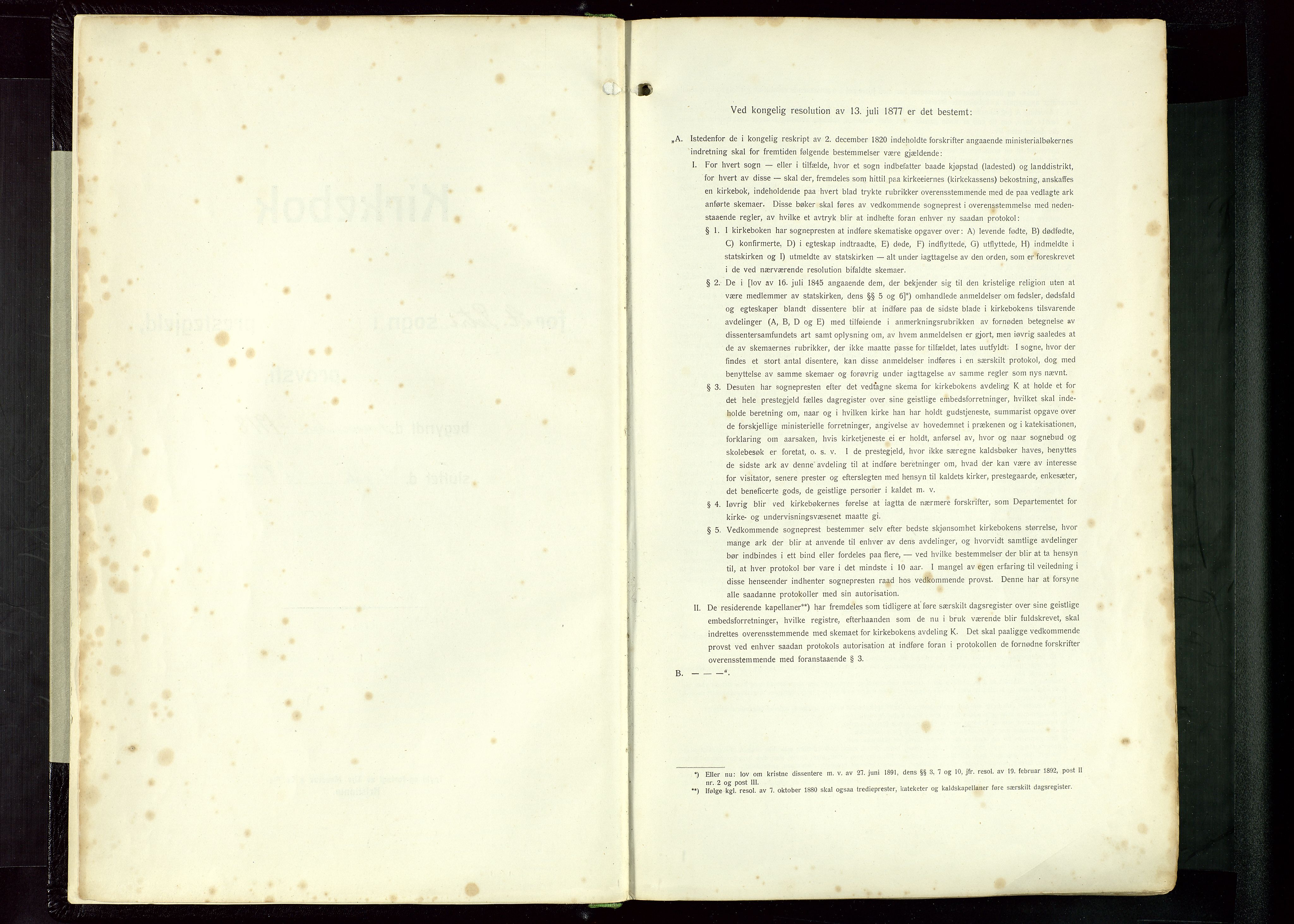 St. Petri sokneprestkontor, AV/SAST-A-101813/002/D/L0001: Ministerialbok nr. A 26, 1918-1937