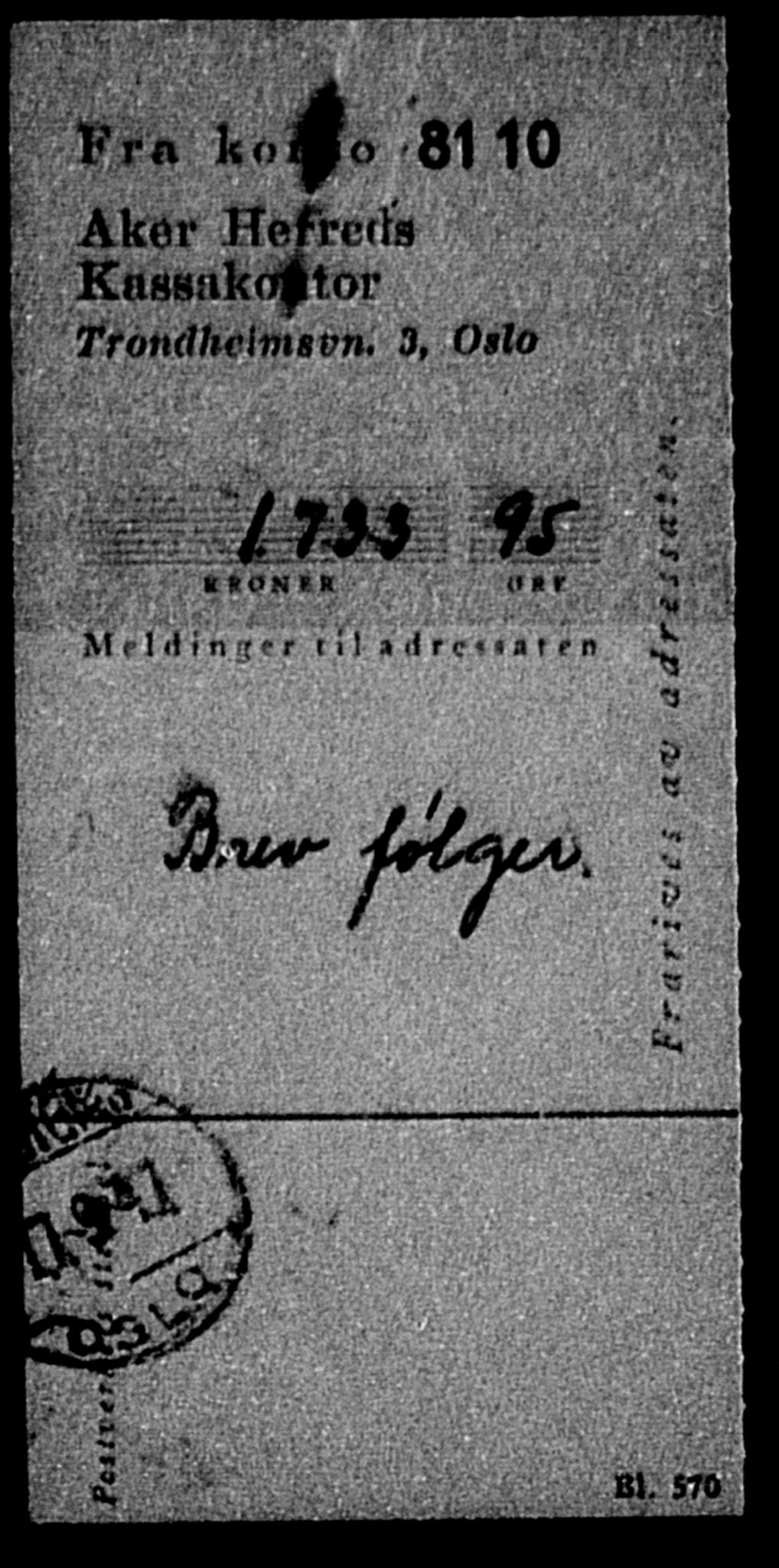 Justisdepartementet, Tilbakeføringskontoret for inndratte formuer, AV/RA-S-1564/H/Hc/Hcc/L0934: --, 1945-1947, s. 8