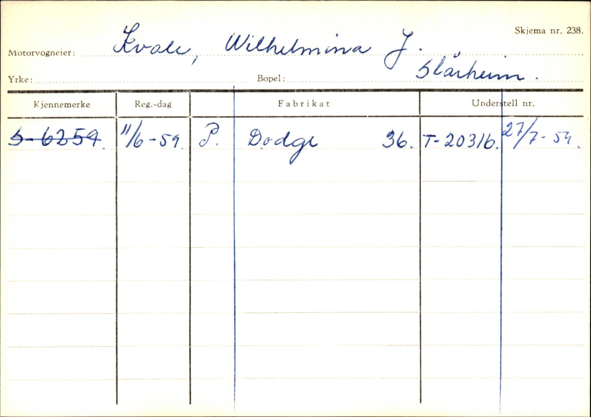Statens vegvesen, Sogn og Fjordane vegkontor, AV/SAB-A-5301/4/F/L0129: Eigarregistrer Eid A-S, 1945-1975, s. 1300