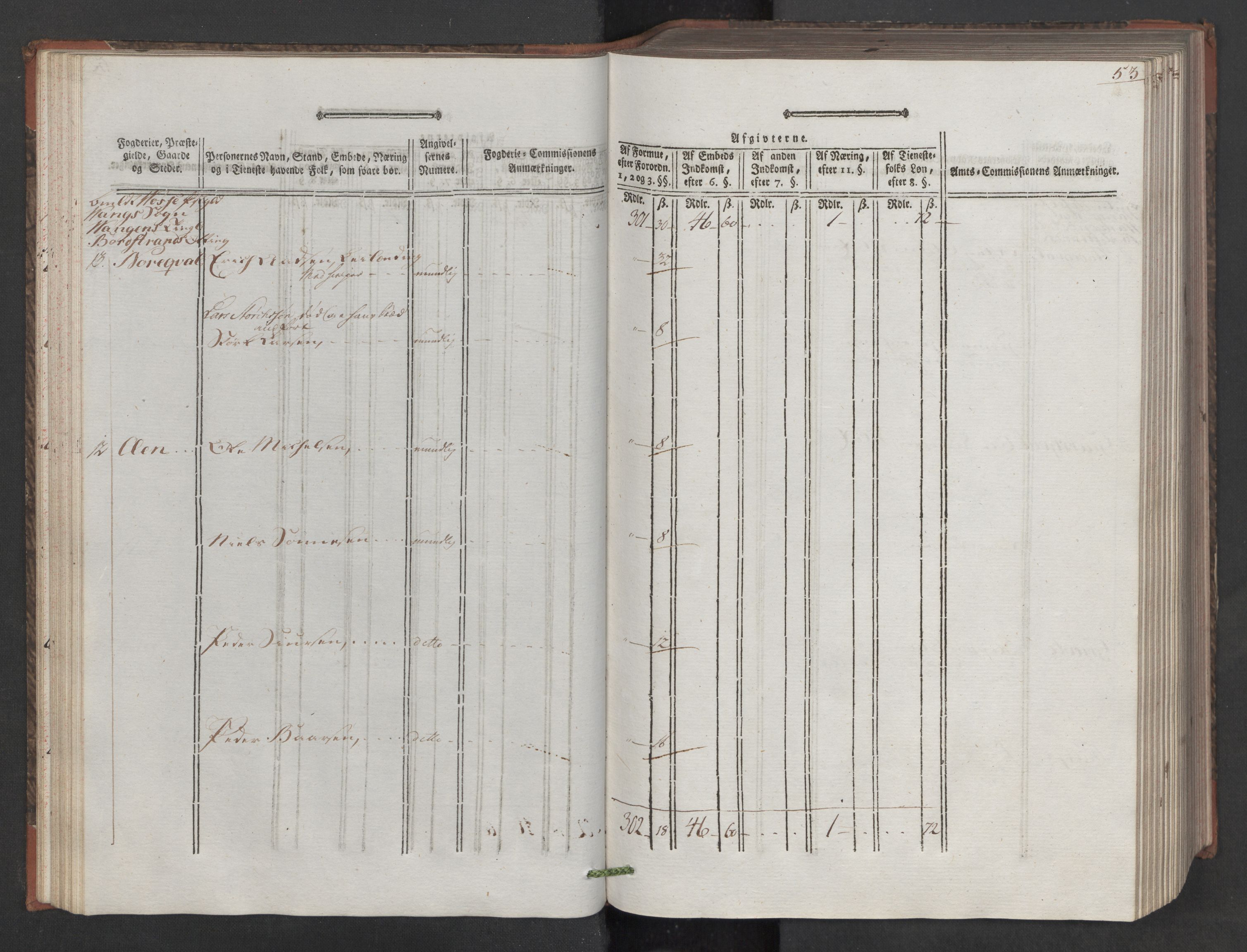 Rentekammeret inntil 1814, Reviderte regnskaper, Mindre regnskaper, AV/RA-EA-4068/Rf/Rfe/L0030: Nordhordland og Voss fogderi, 1789, s. 53