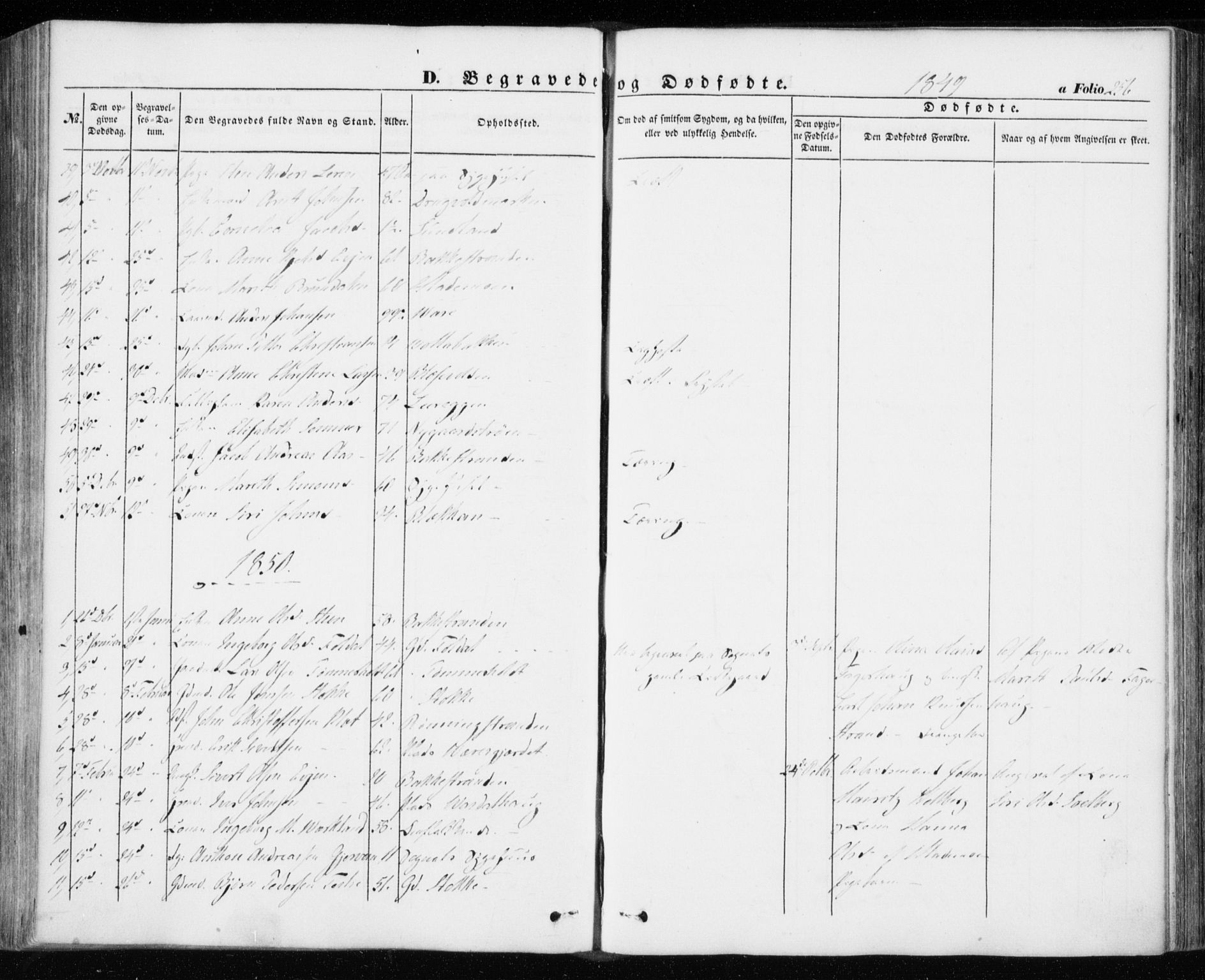 Ministerialprotokoller, klokkerbøker og fødselsregistre - Sør-Trøndelag, SAT/A-1456/606/L0291: Ministerialbok nr. 606A06, 1848-1856, s. 256