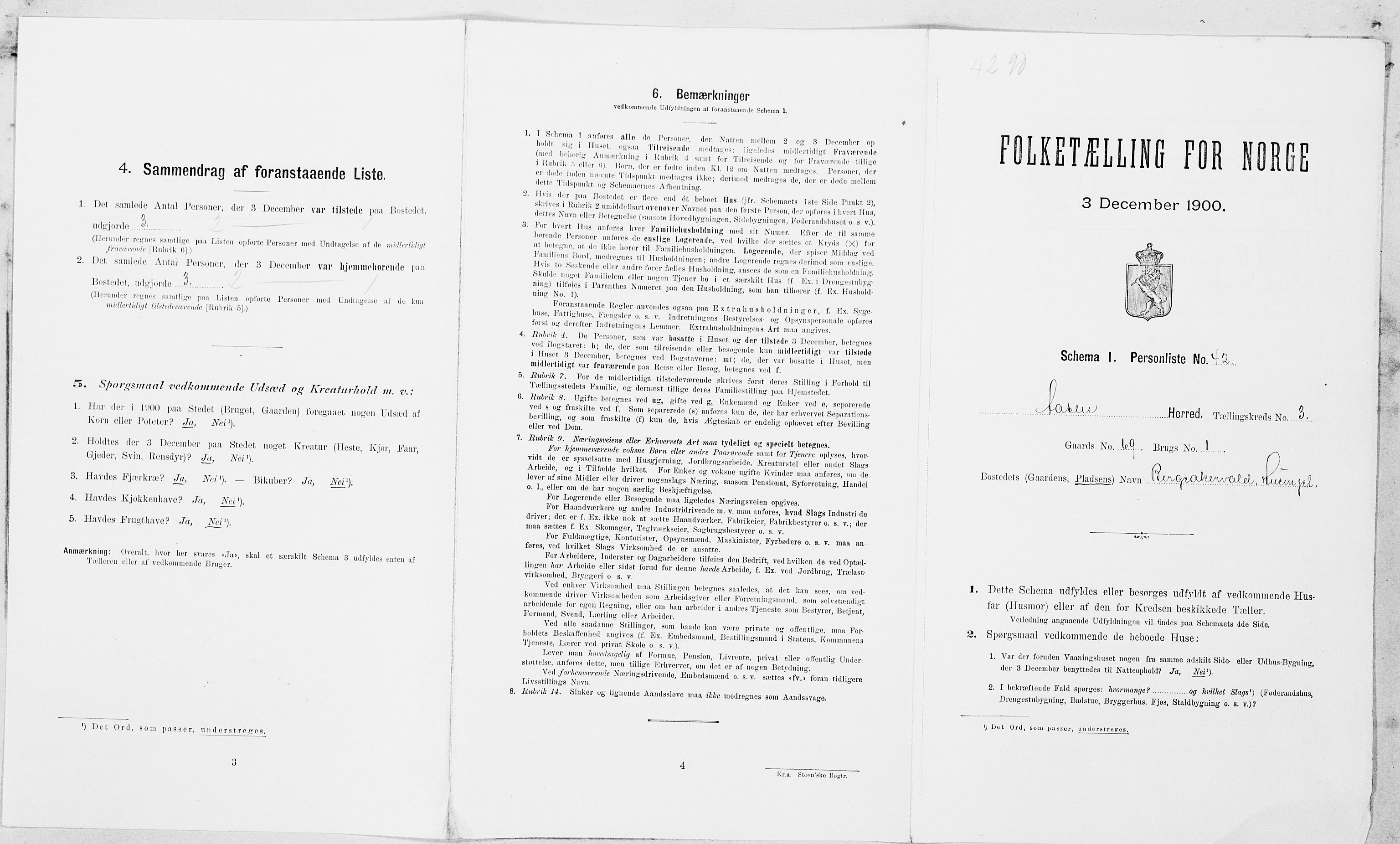 SAT, Folketelling 1900 for 1716 Åsen herred, 1900, s. 338
