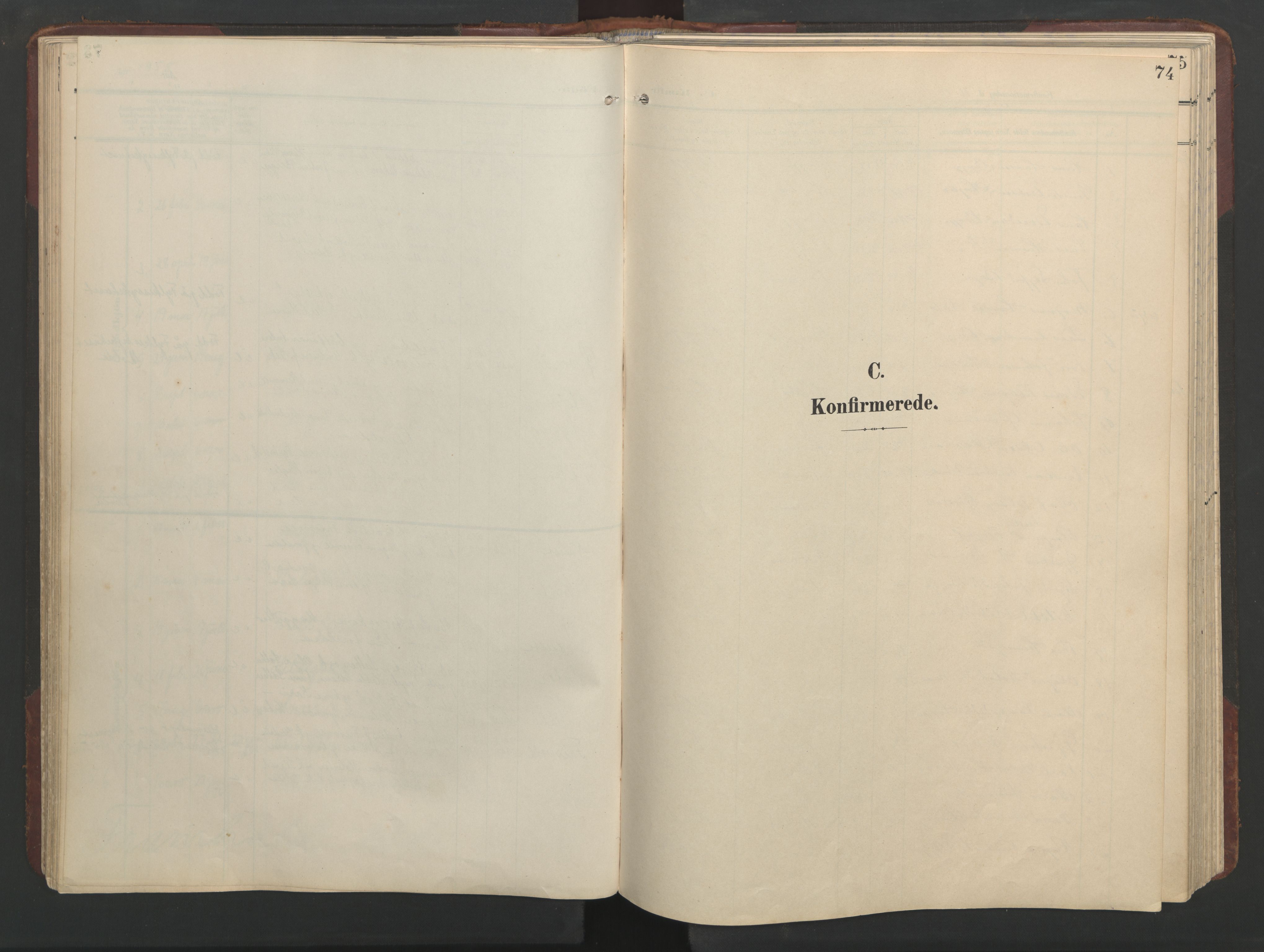 Ministerialprotokoller, klokkerbøker og fødselsregistre - Møre og Romsdal, AV/SAT-A-1454/552/L0639: Klokkerbok nr. 552C02, 1903-1960, s. 74