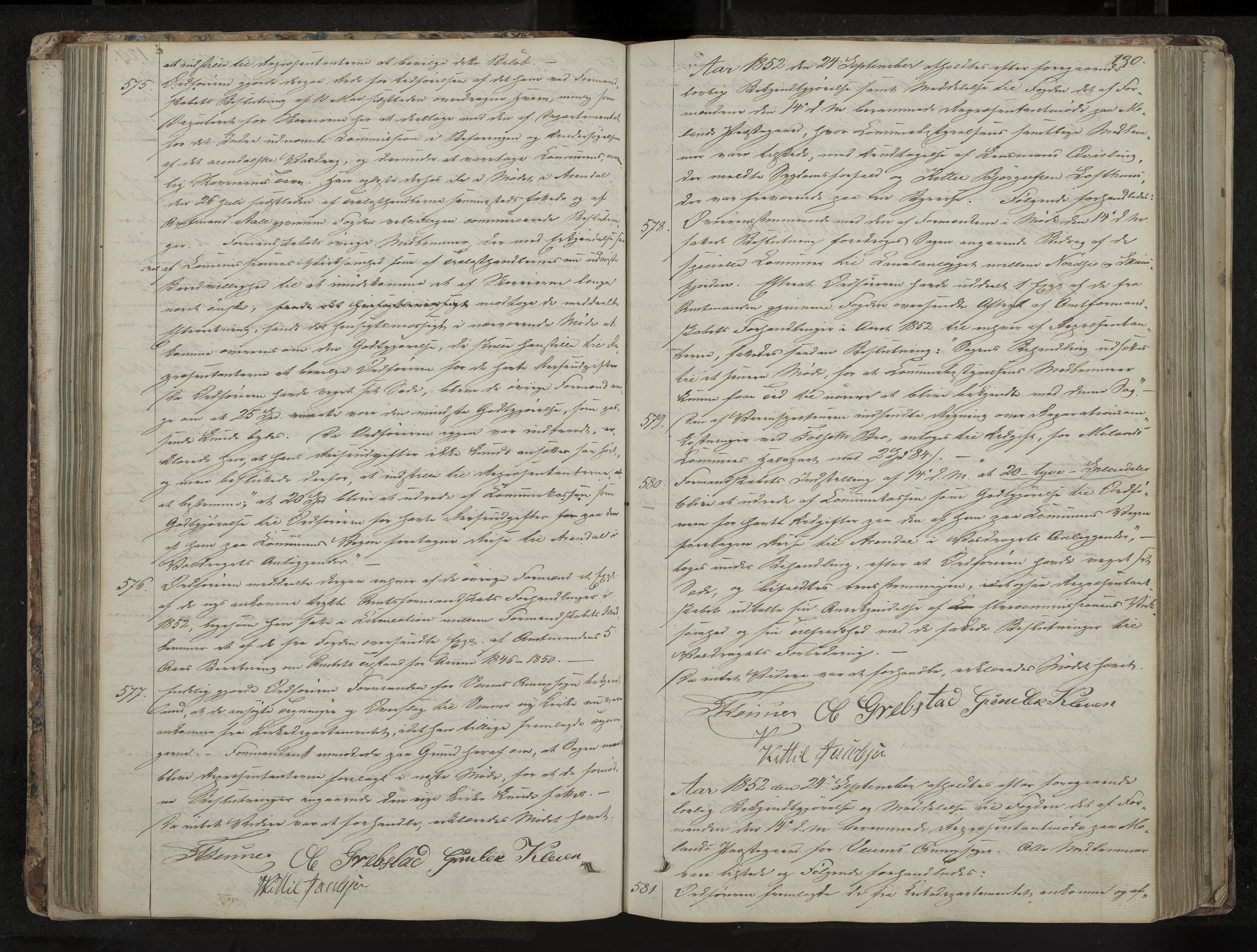 Fyresdal formannskap og sentraladministrasjon, IKAK/0831021-1/Aa/L0001: Møtebok, 1837-1876, s. 130