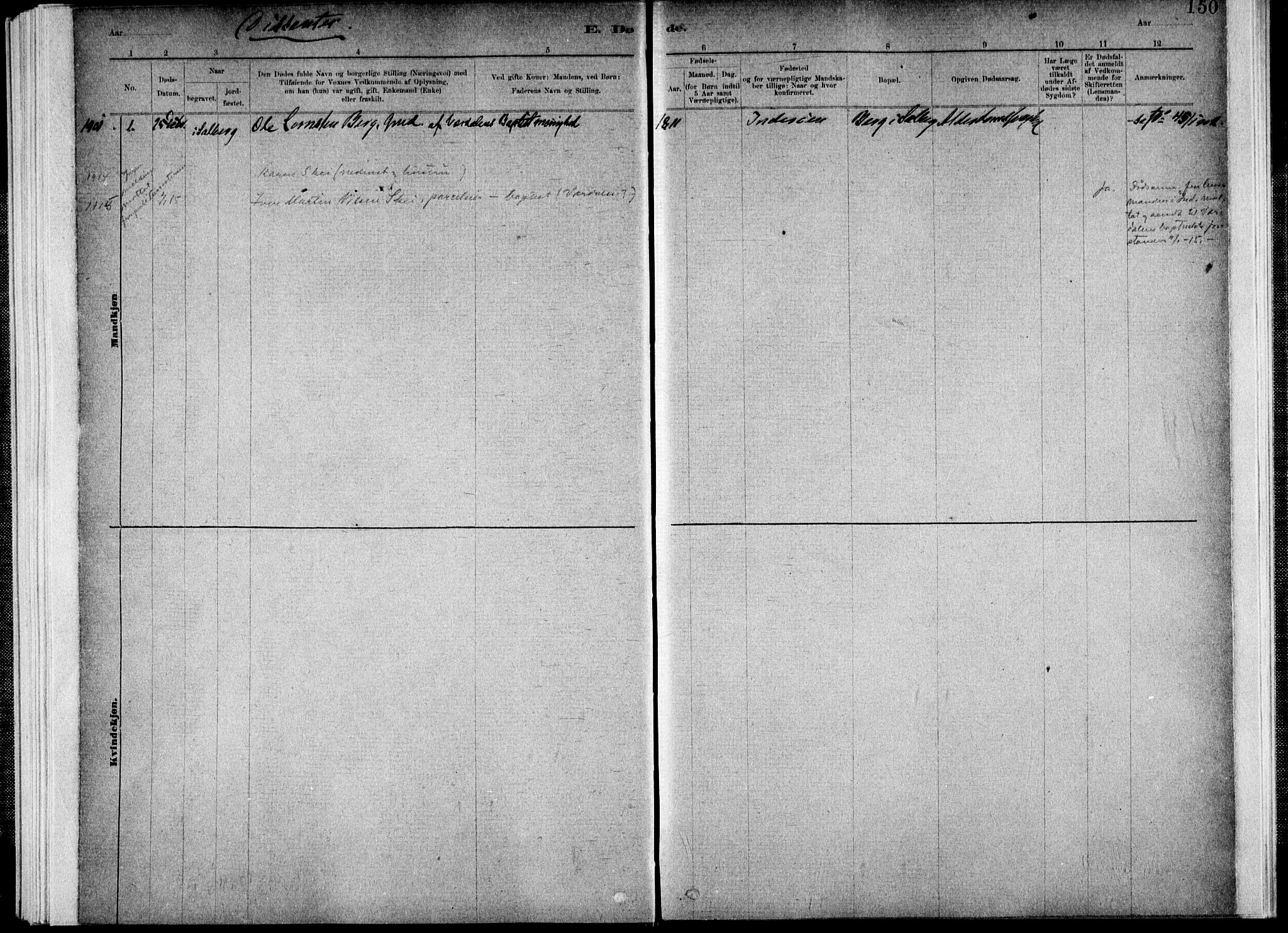 Ministerialprotokoller, klokkerbøker og fødselsregistre - Nord-Trøndelag, SAT/A-1458/731/L0309: Ministerialbok nr. 731A01, 1879-1918, s. 150