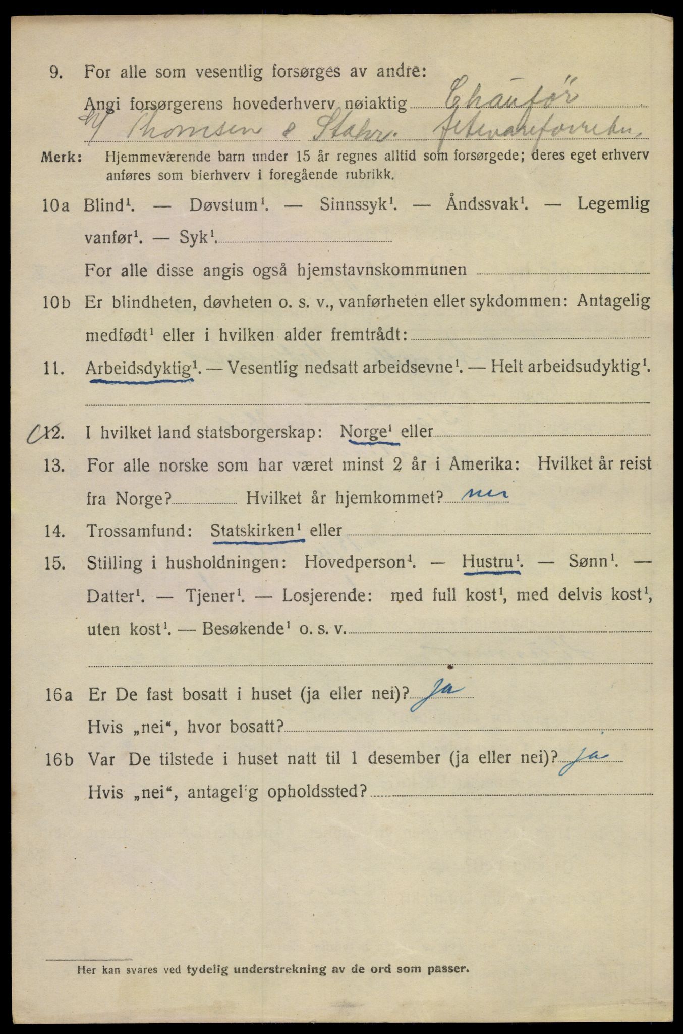 SAO, Folketelling 1920 for 0301 Kristiania kjøpstad, 1920, s. 466370