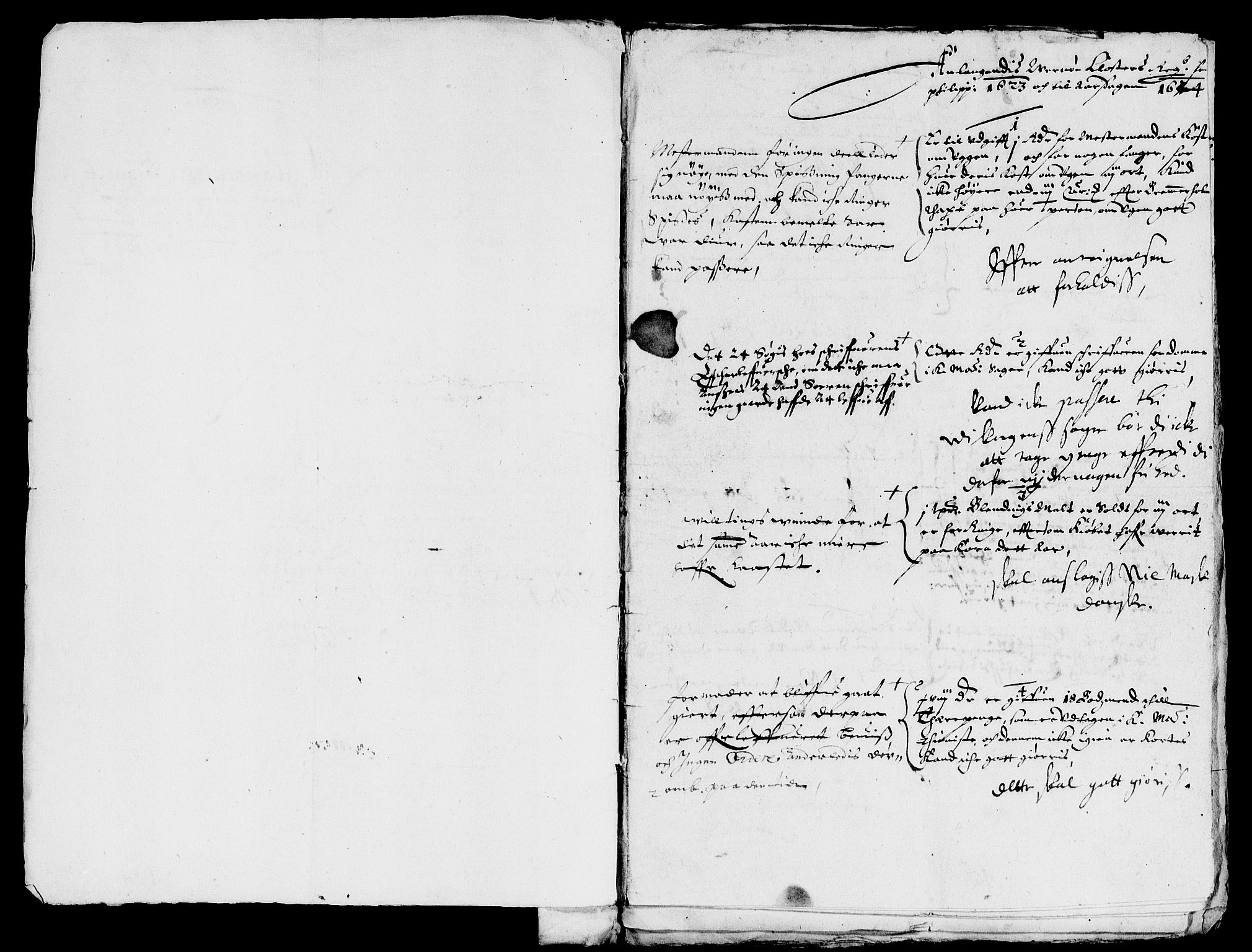 Rentekammeret inntil 1814, Reviderte regnskaper, Lensregnskaper, RA/EA-5023/R/Rb/Rbg/L0007: Verne kloster len, 1623-1647