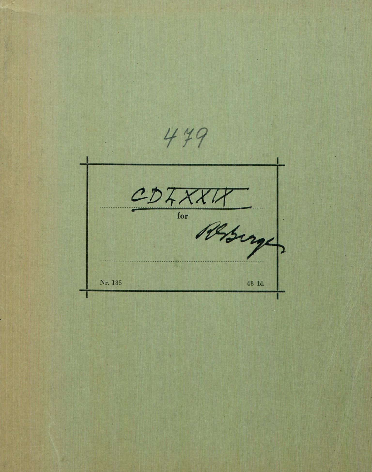Rikard Berge, TEMU/TGM-A-1003/F/L0014/0009: 471-512 / 479 Folketeljing 1801 (Laardal), 1916