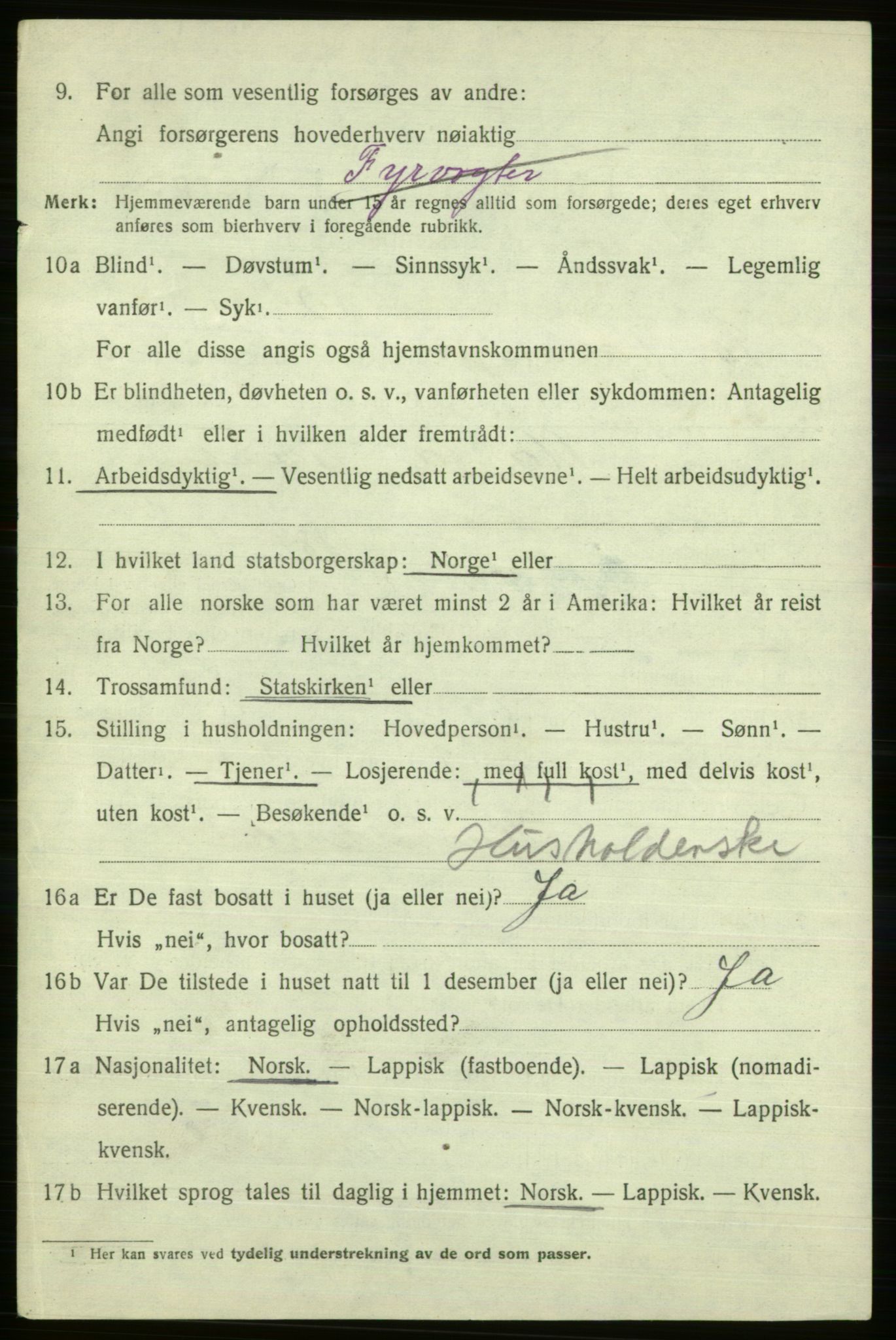 SATØ, Folketelling 1920 for 2030 Sør-Varanger herred, 1920, s. 3429