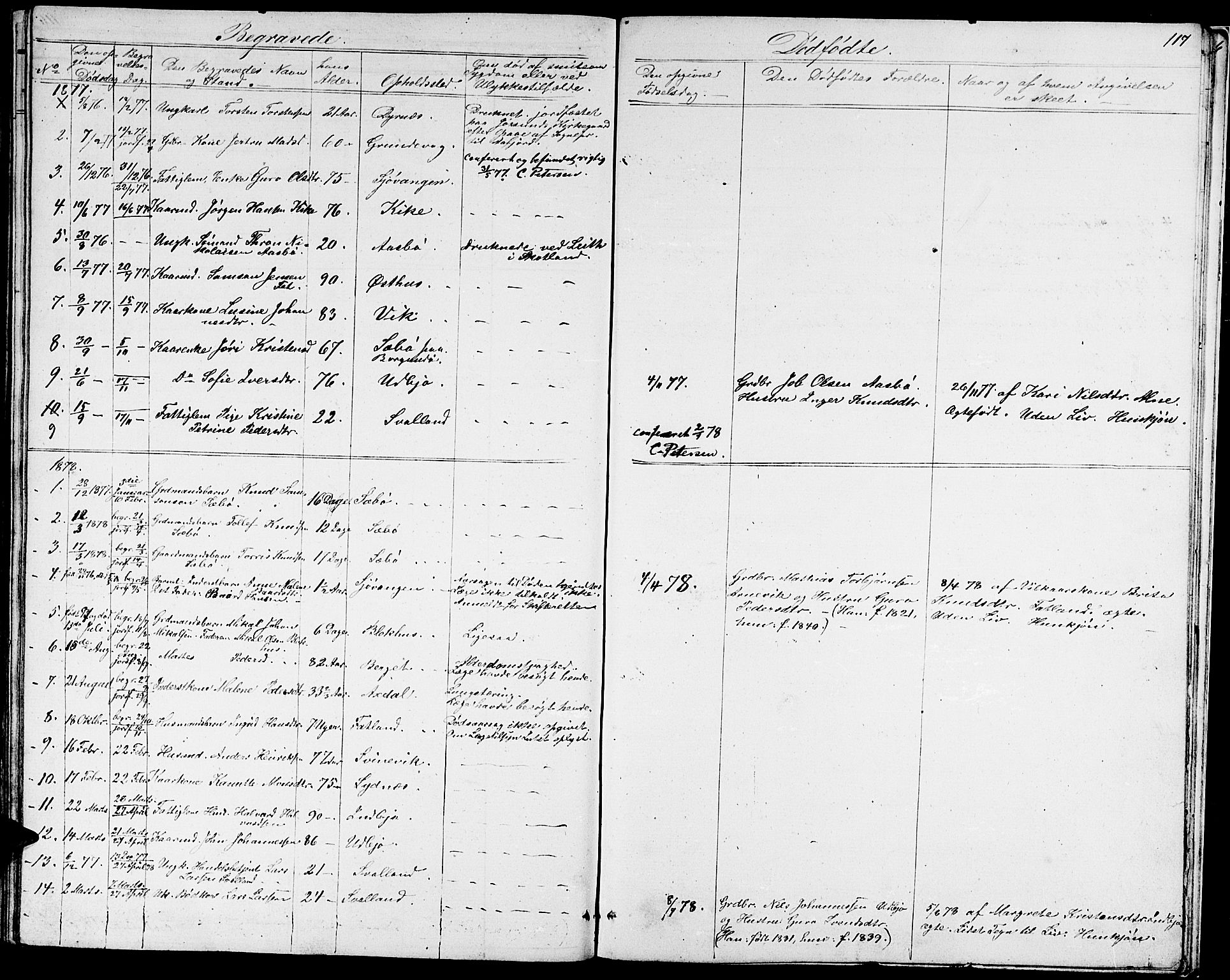 Fjelberg sokneprestembete, AV/SAB-A-75201/H/Hab: Klokkerbok nr. A 3, 1865-1887, s. 117