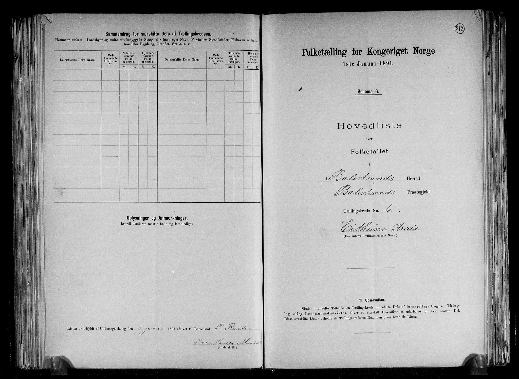 RA, Folketelling 1891 for 1418 Balestrand herred, 1891, s. 15