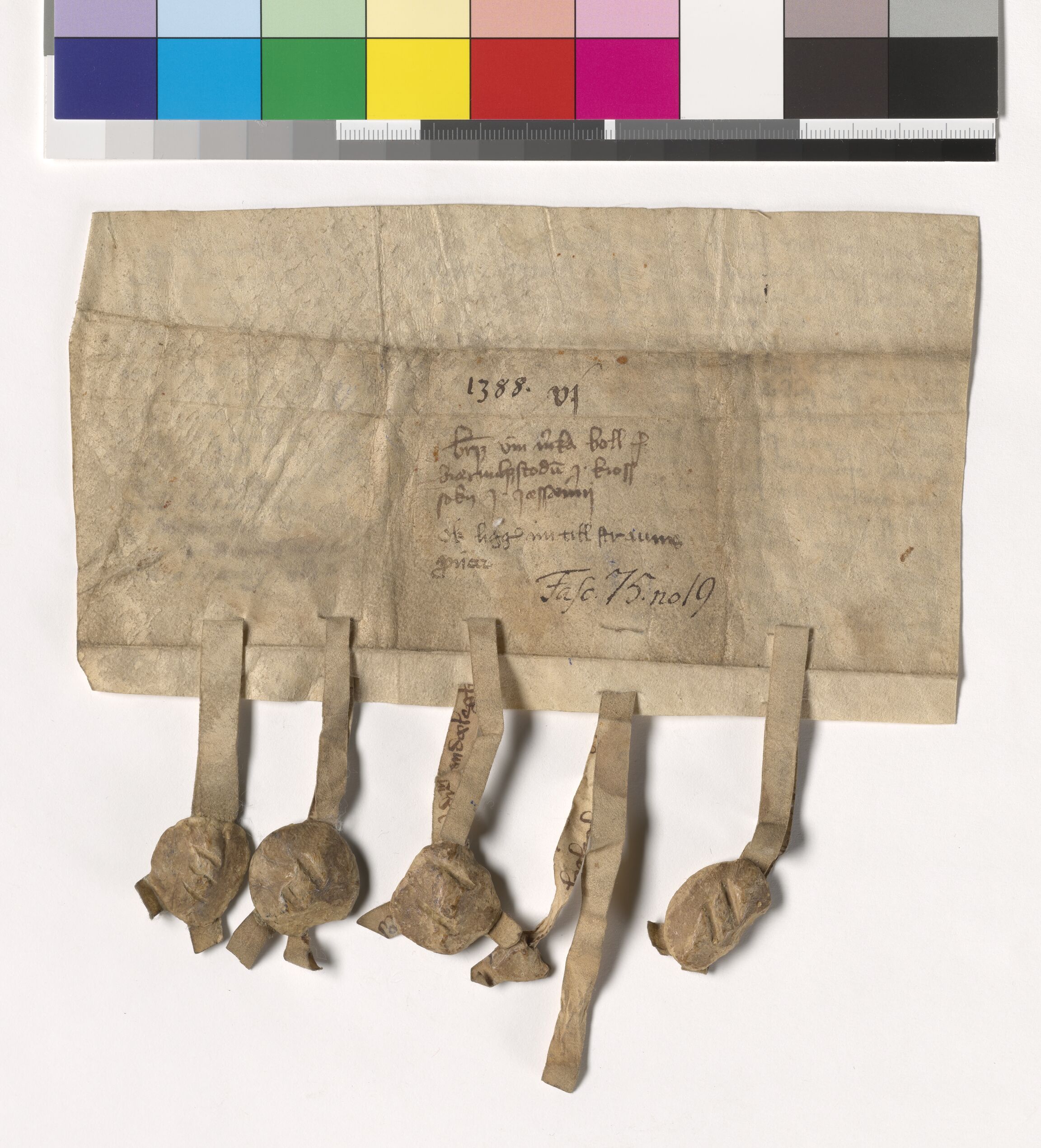 Riksarkivets diplomsamling, AV/RA-EA-5965/F05/L0186: NRA AM fasc. 75 nr. 14-19, 1388, s. 12