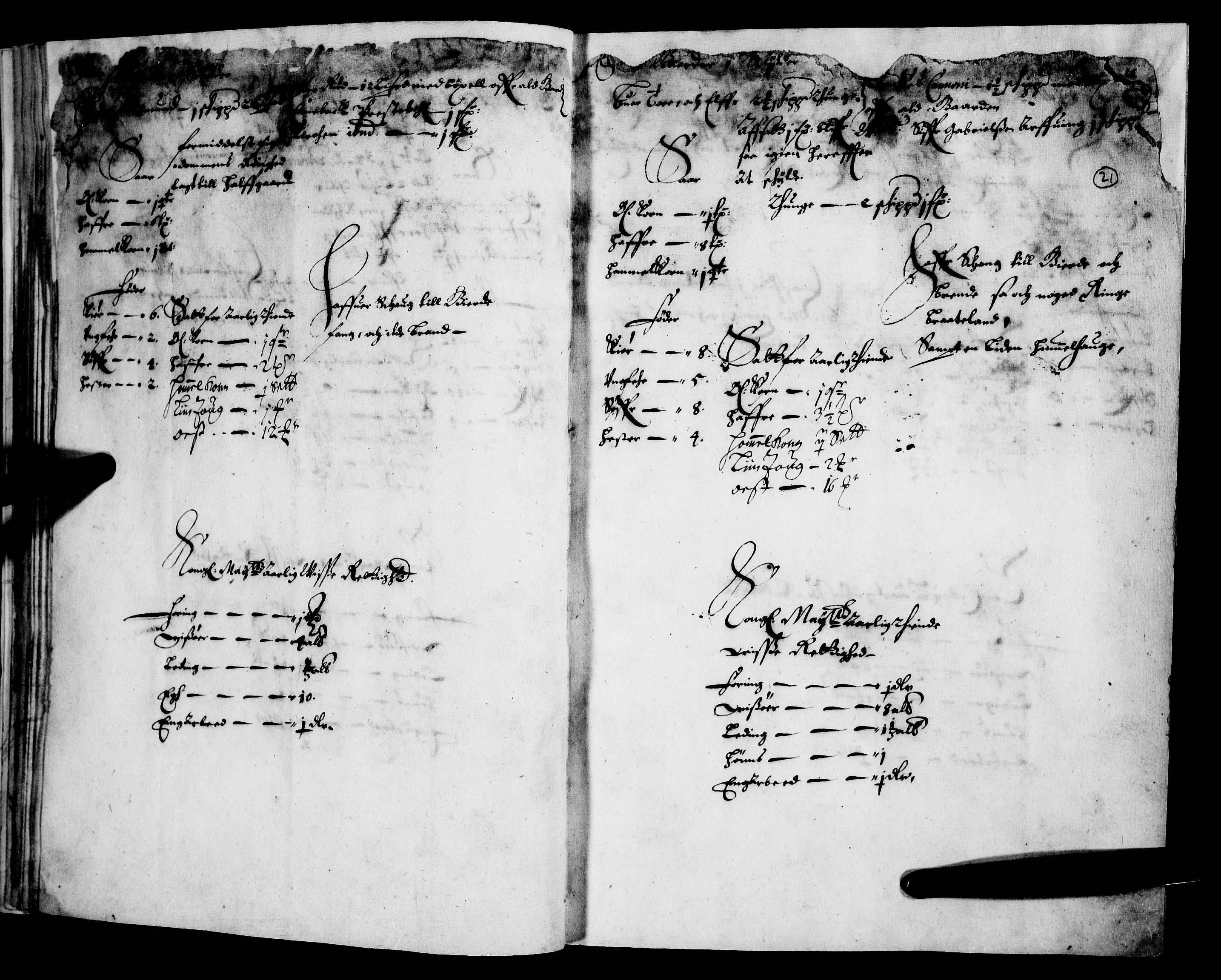 Rentekammeret inntil 1814, Realistisk ordnet avdeling, AV/RA-EA-4070/N/Nb/Nba/L0007: Nedre Romerike fogderi, 1. del, 1666, s. 20b-21a