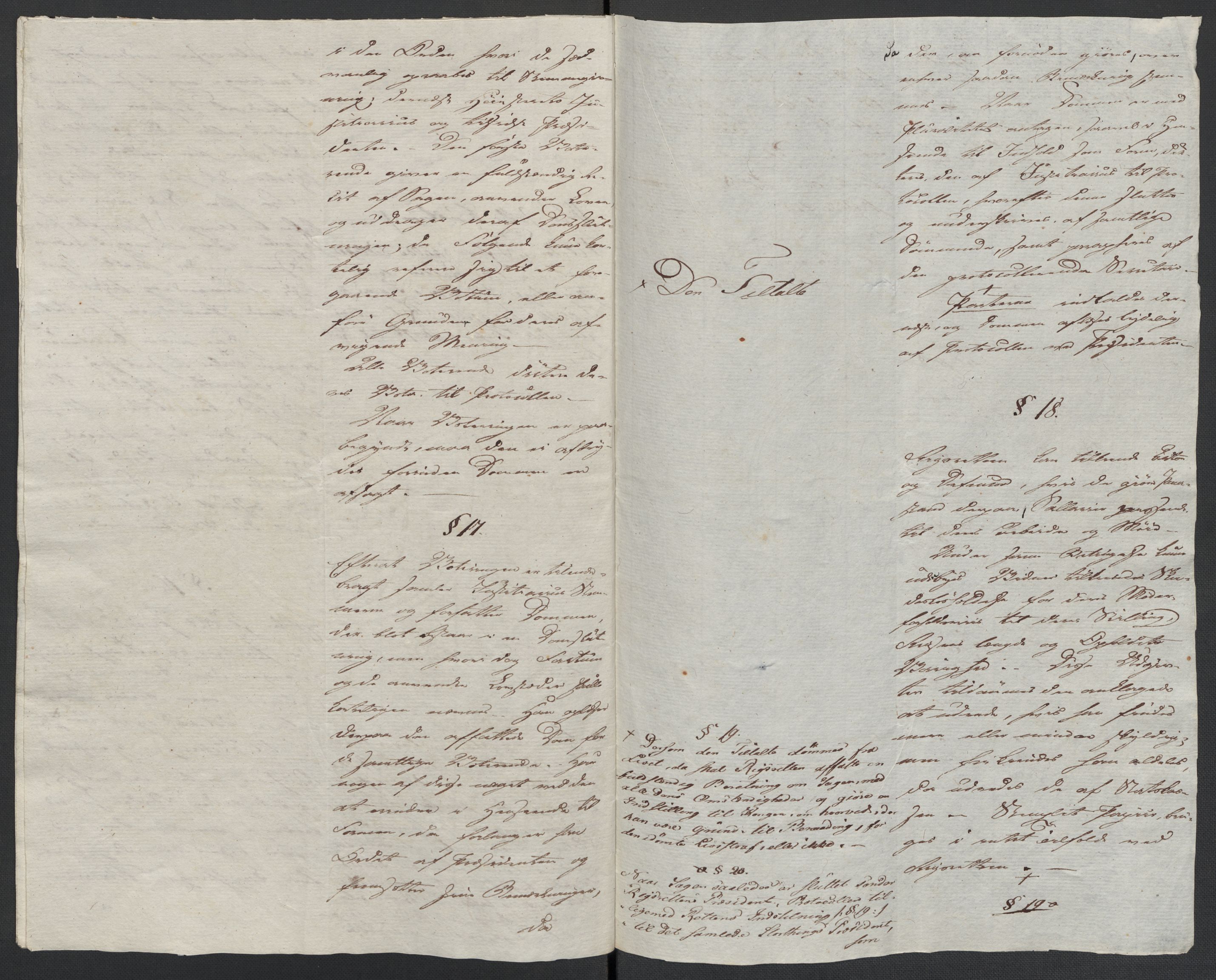 Christie, Wilhelm Frimann Koren, AV/RA-PA-0014/F/L0005: Christies dokumenter fra Stortinget, 1815-1816, s. 153