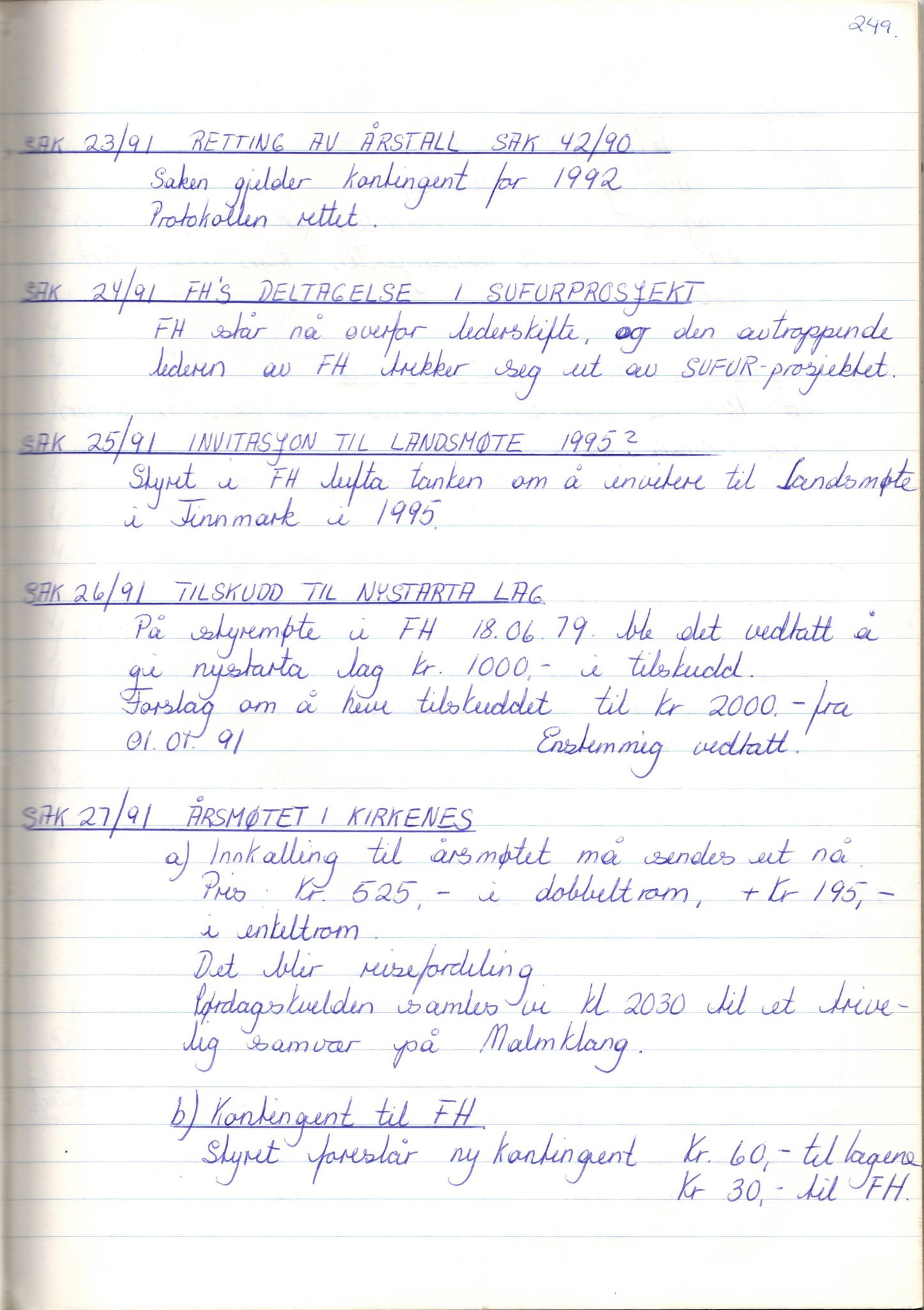 Finnmark Husflidslag, FMFB/A-1134/A/L0003: Møtebok, 1983-1994, s. 355