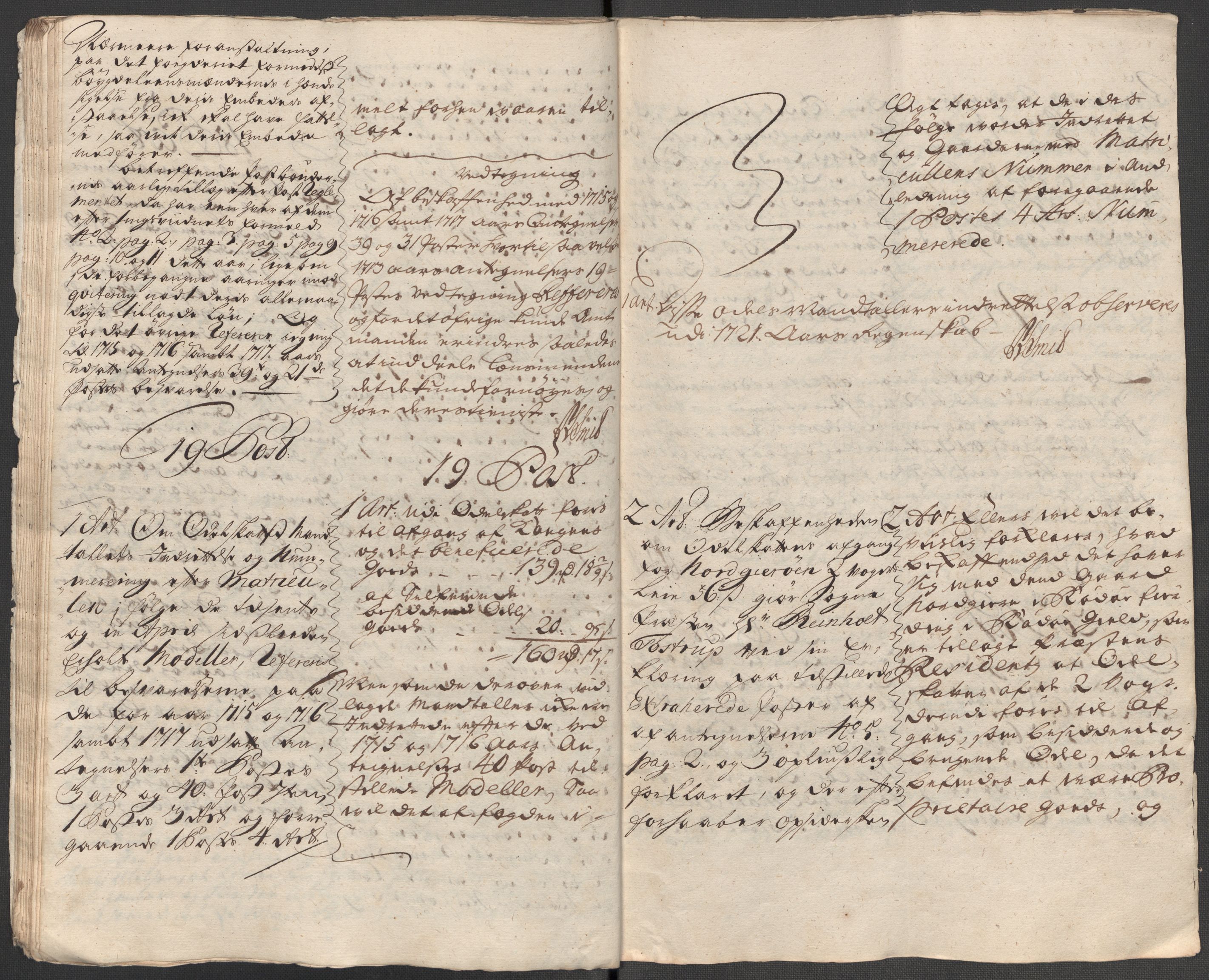 Rentekammeret inntil 1814, Reviderte regnskaper, Fogderegnskap, AV/RA-EA-4092/R65/L4516: Fogderegnskap Helgeland, 1718, s. 312