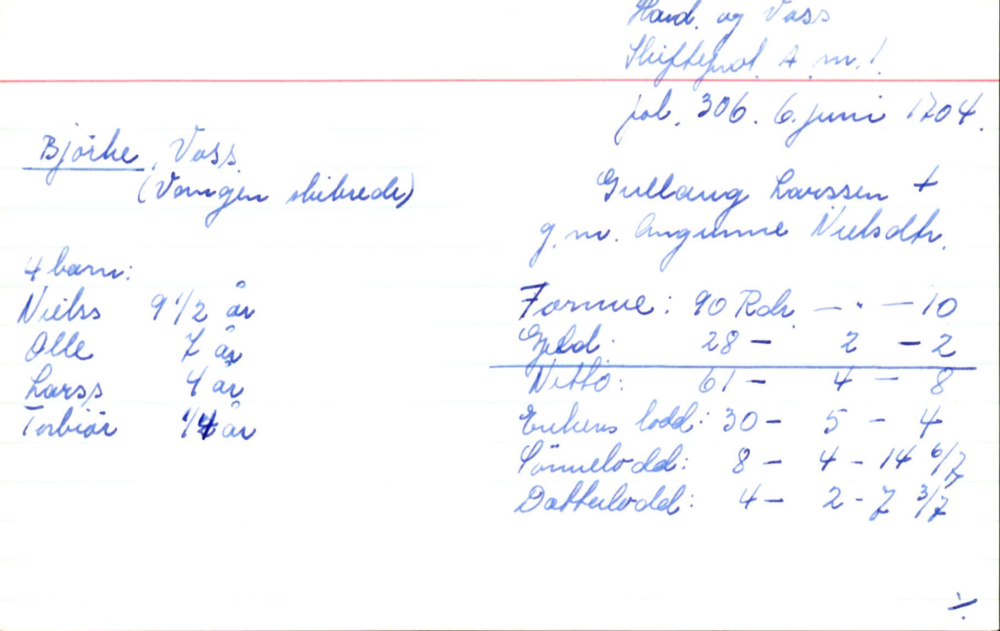 Skiftekort ved Statsarkivet i Bergen, SAB/SKIFTEKORT/002/L0001: Skifteprotokoll nr. 1-3, 1695-1721, s. 309