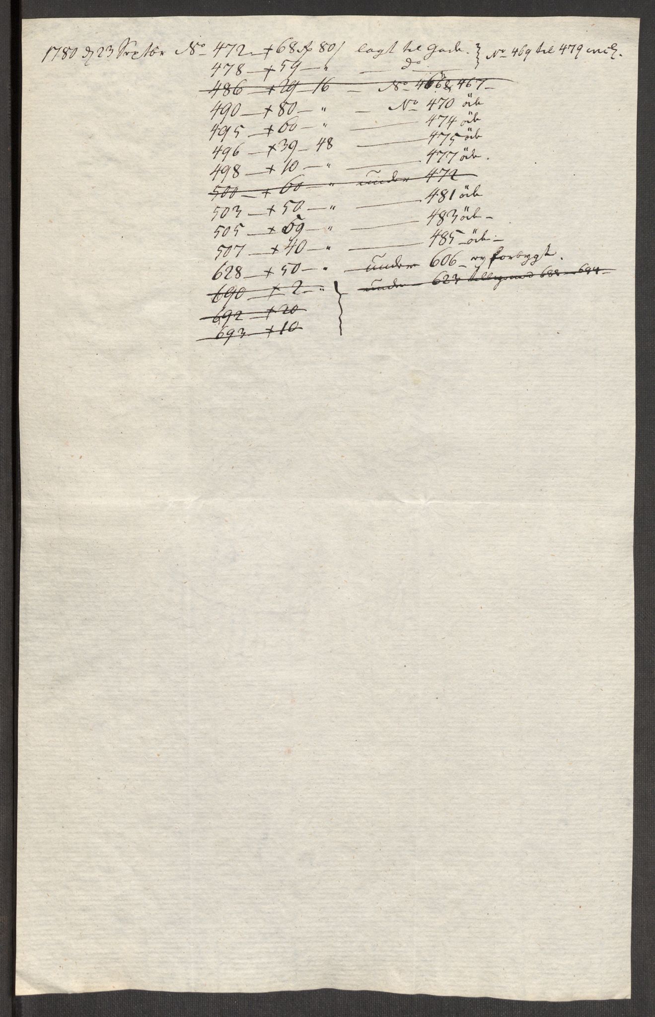 Kommersekollegiet, Brannforsikringskontoret 1767-1814, AV/RA-EA-5458/F/Fa/L0004b/0002: Bergen / Dokumenter, 1777-1787