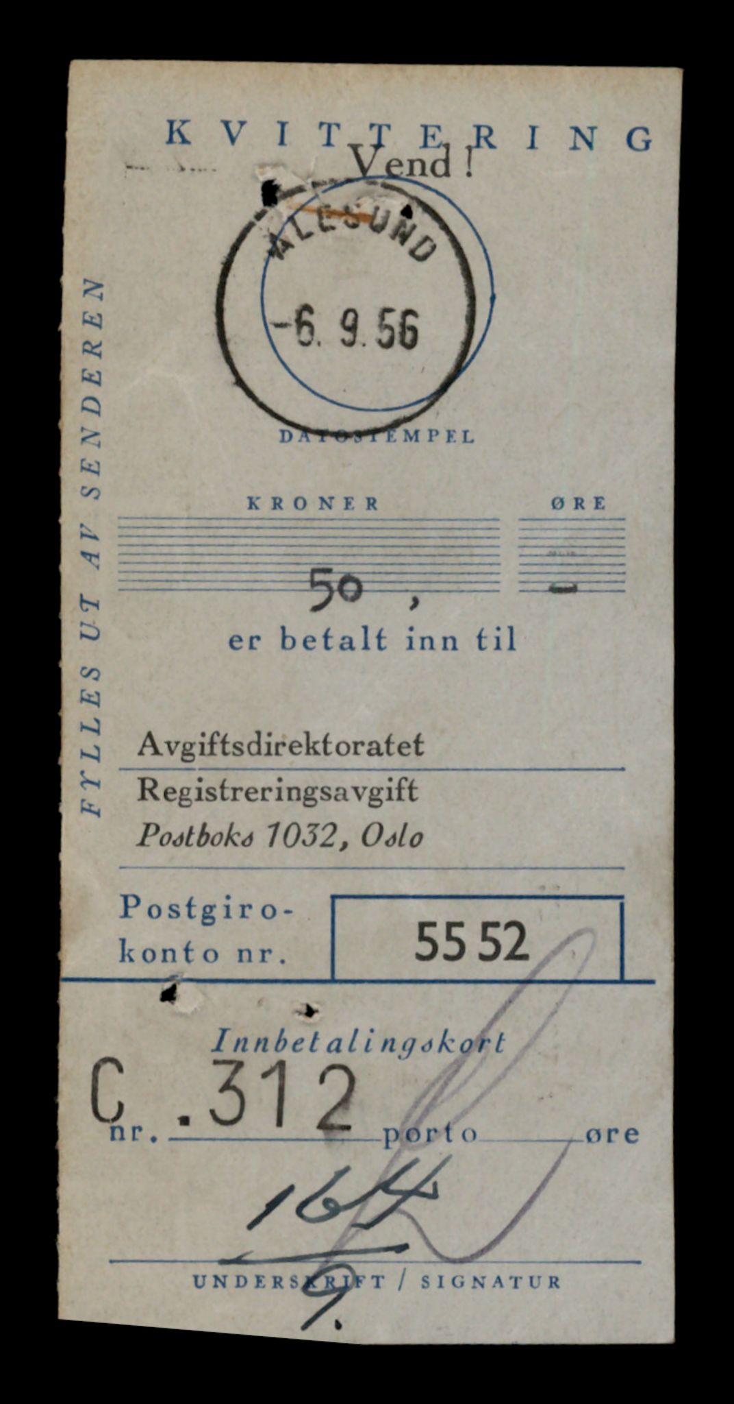 Møre og Romsdal vegkontor - Ålesund trafikkstasjon, AV/SAT-A-4099/F/Fe/L0026: Registreringskort for kjøretøy T 11046 - T 11160, 1927-1998, s. 105