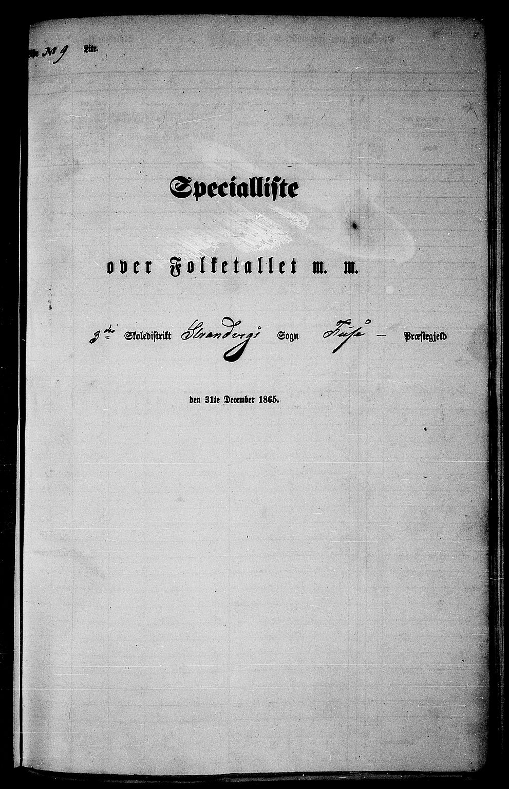 RA, Folketelling 1865 for 1241P Fusa prestegjeld, 1865, s. 115