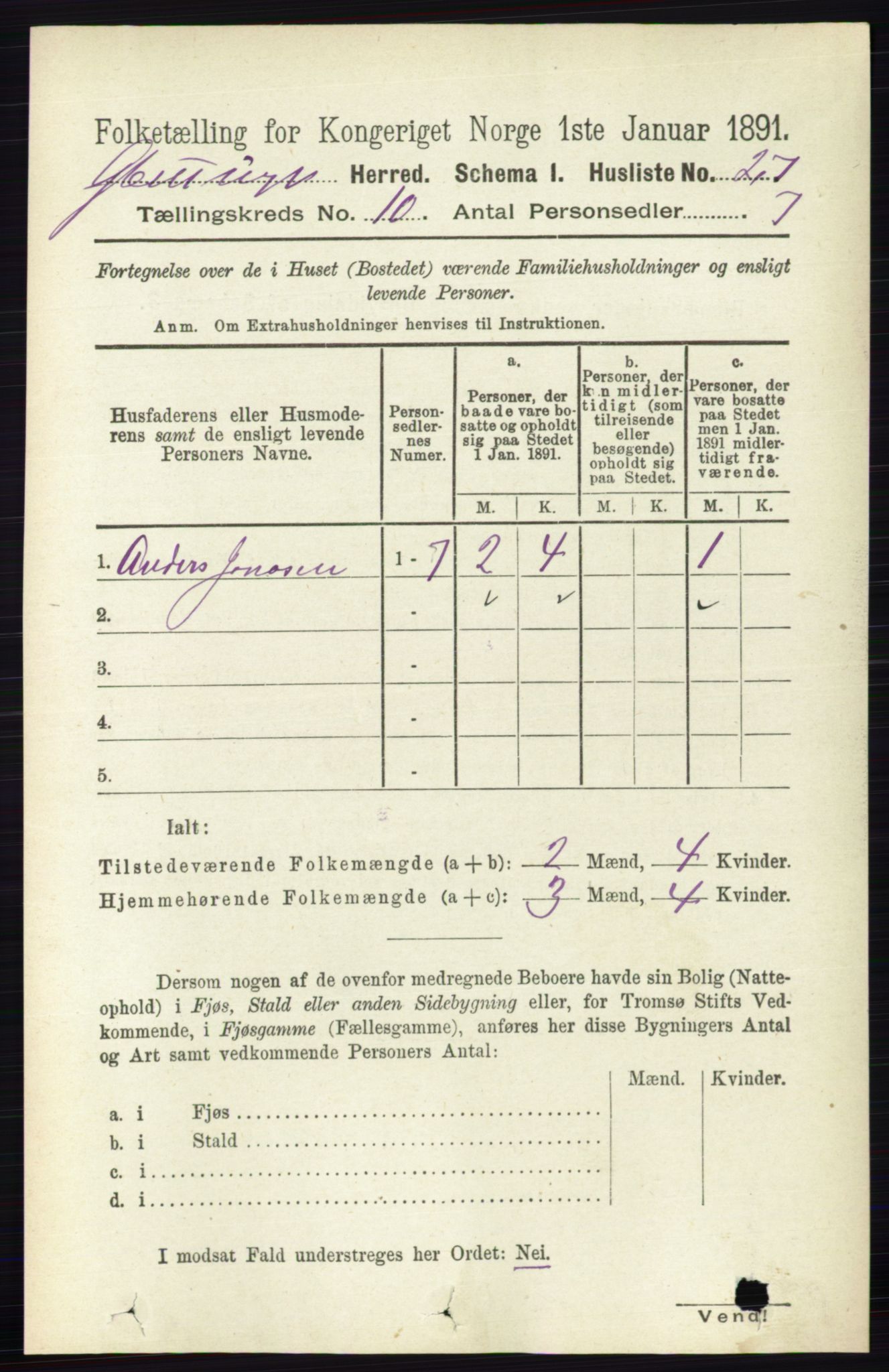 RA, Folketelling 1891 for 0132 Glemmen herred, 1891, s. 9927