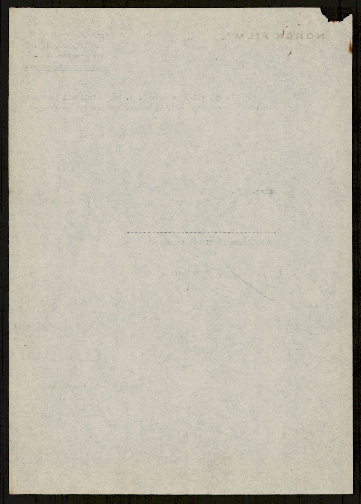 Tyske arkiver, Reichskommissariat, AV/RA-RAFA-2174/E/Ei/L0002/0005: Dokumentsamling / Dokumenter etter Leif Sinding, Statens Filmdirektorat , 1941-1943, s. 814