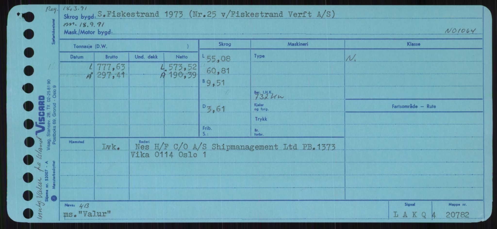 Sjøfartsdirektoratet med forløpere, Skipsmålingen, AV/RA-S-1627/H/Ha/L0006/0002: Fartøy, Sver-Å / Fartøy, U-Å, s. 131