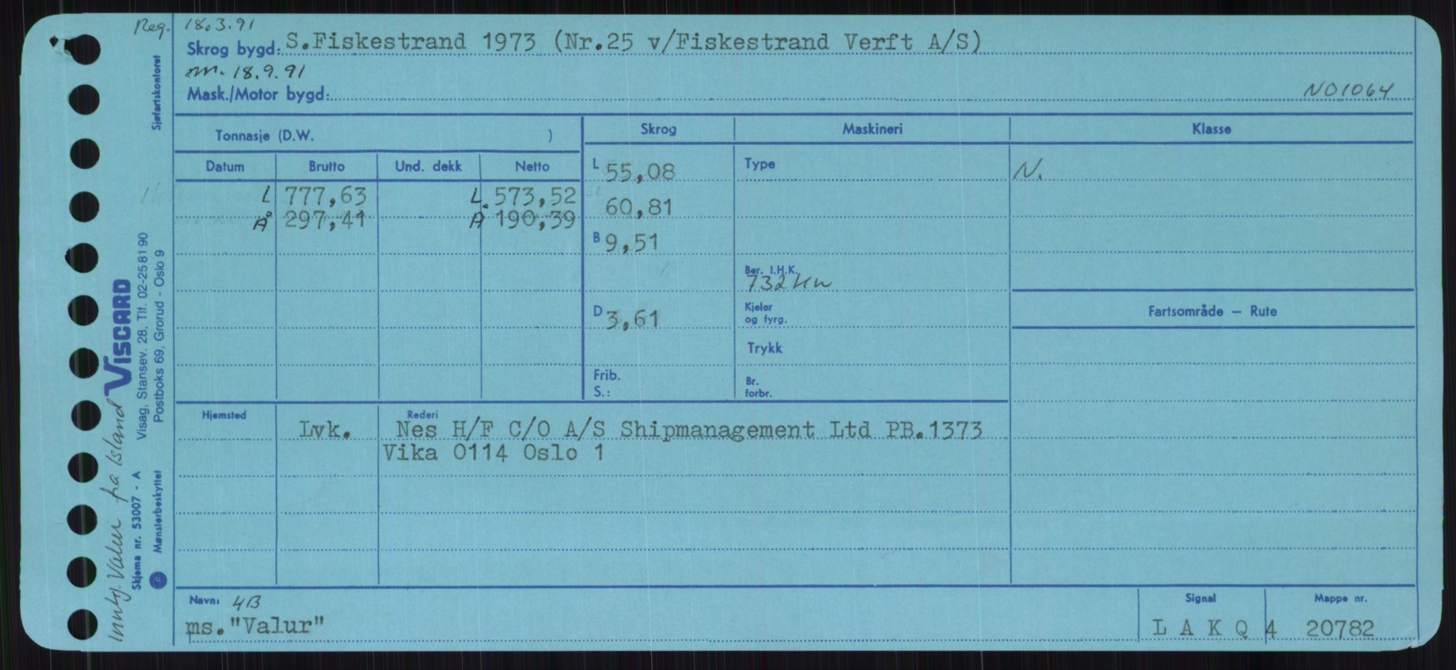 Sjøfartsdirektoratet med forløpere, Skipsmålingen, RA/S-1627/H/Ha/L0006/0002: Fartøy, Sver-Å / Fartøy, U-Å, s. 131