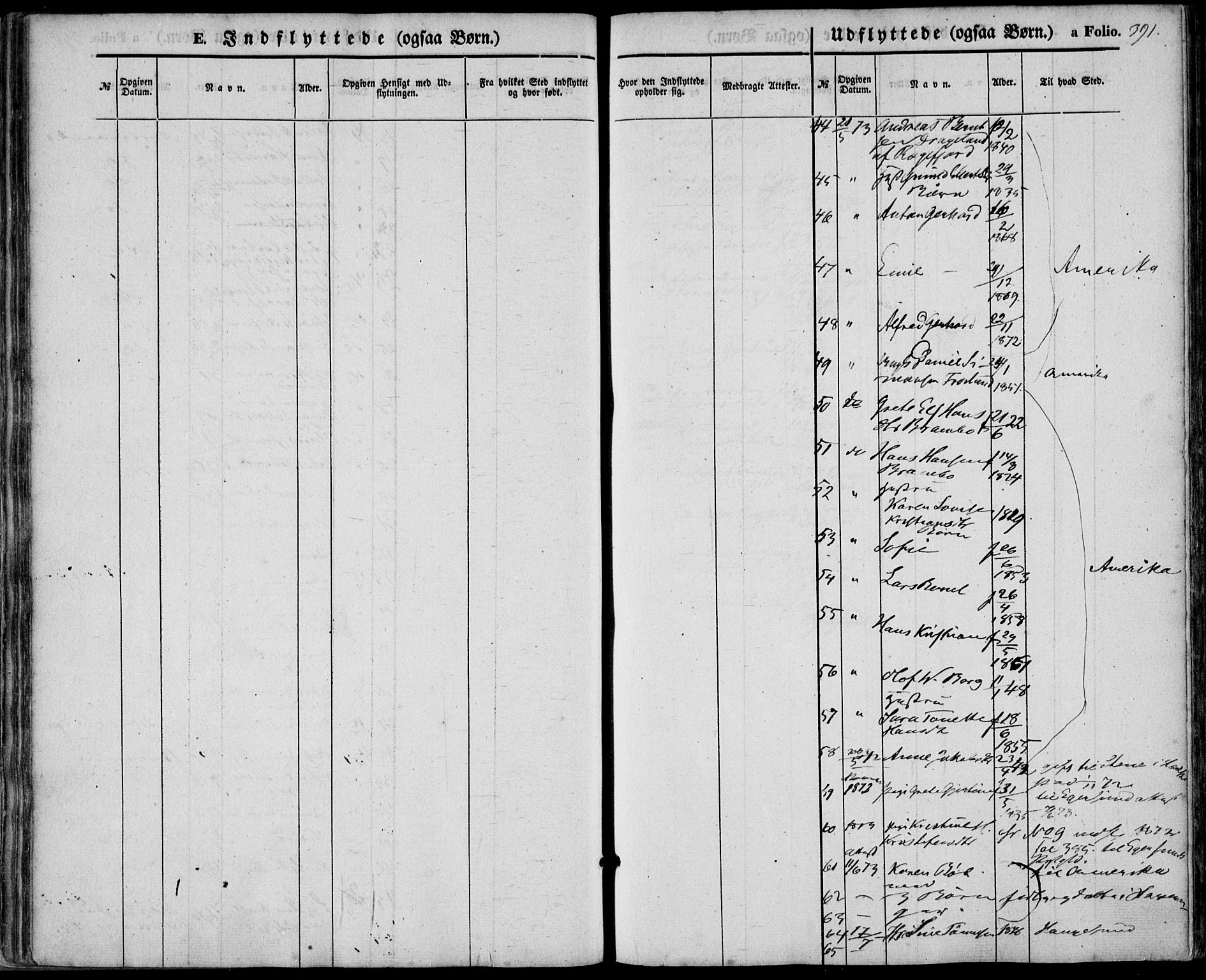 Sokndal sokneprestkontor, AV/SAST-A-101808: Ministerialbok nr. A 9, 1857-1874, s. 391