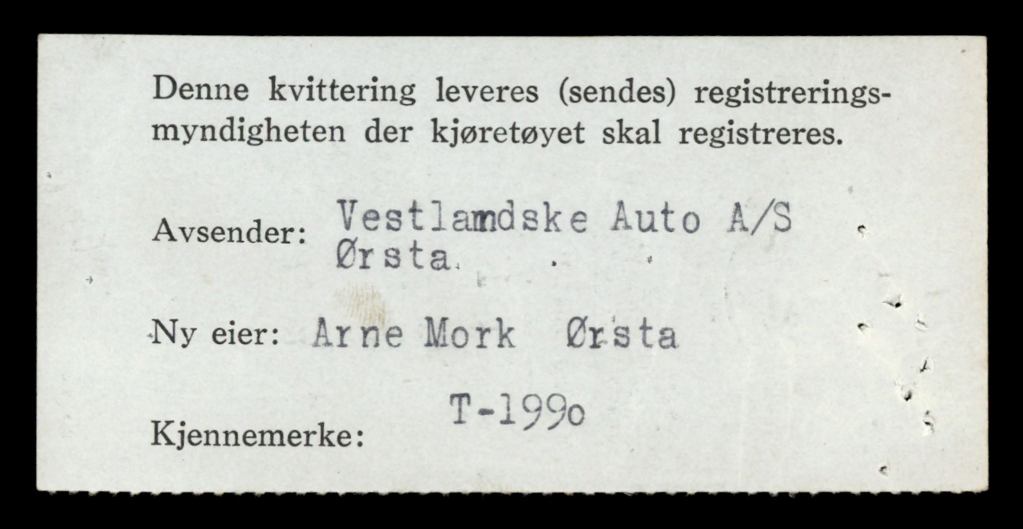 Møre og Romsdal vegkontor - Ålesund trafikkstasjon, SAT/A-4099/F/Fe/L0017: Registreringskort for kjøretøy T 1985 - T 10090, 1927-1998, s. 196