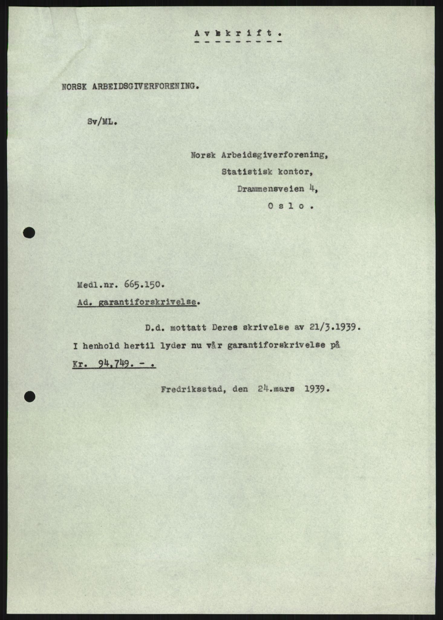 Fredrikstad mekaniske verksted, RA/PA-1807/Q/L0001: Bygninger, Finansiering, Takst, Nyanlegg, 1935-1954, s. 599