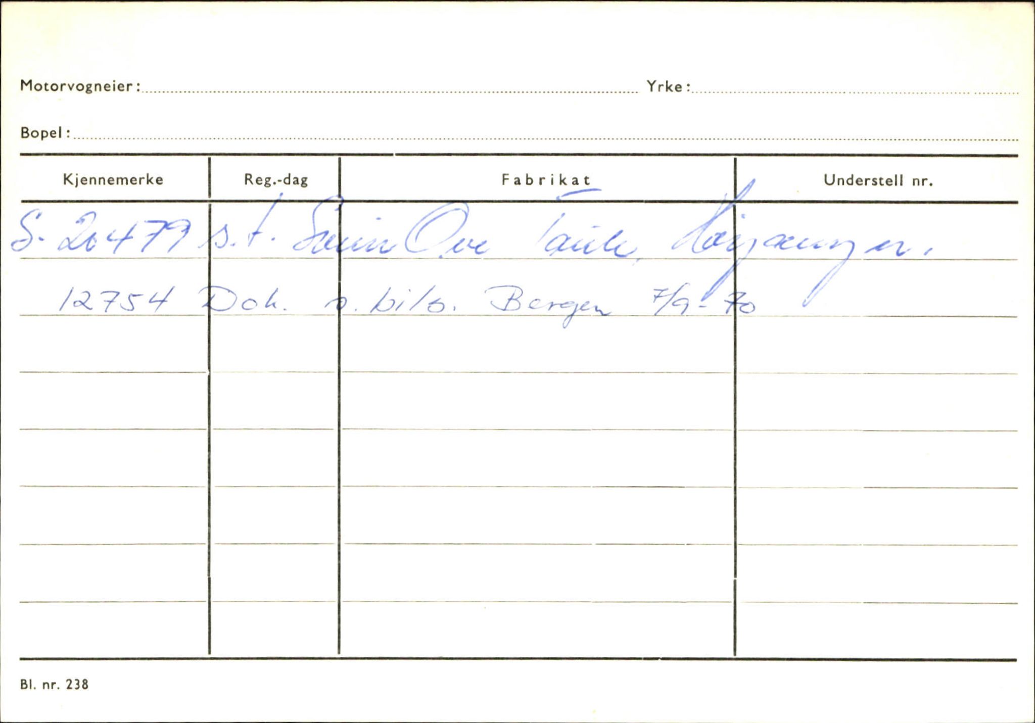 Statens vegvesen, Sogn og Fjordane vegkontor, AV/SAB-A-5301/4/F/L0131: Eigarregister Høyanger P-Å. Stryn S-Å, 1945-1975, s. 578