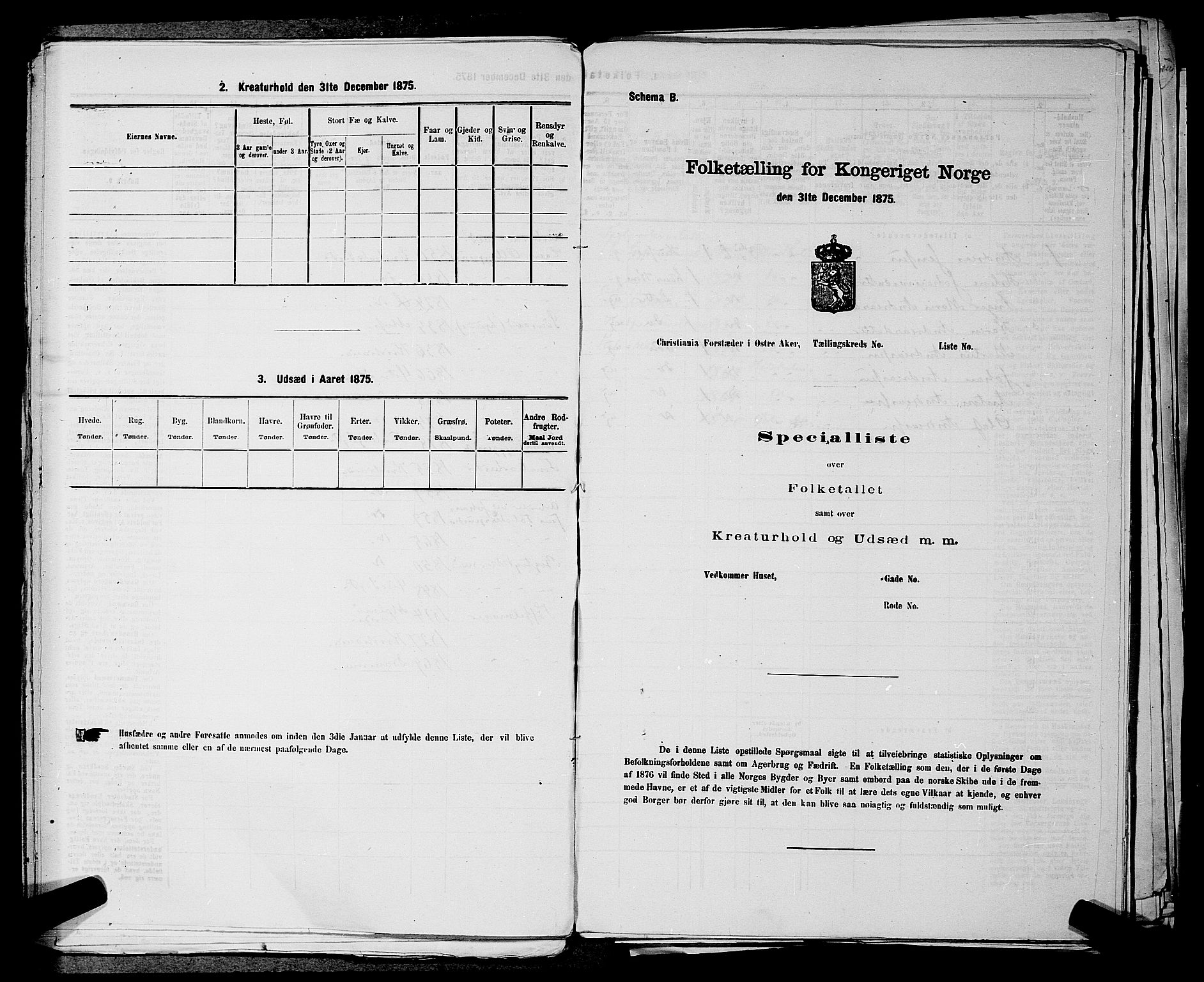 RA, Folketelling 1875 for 0218bP Østre Aker prestegjeld, 1875, s. 2279