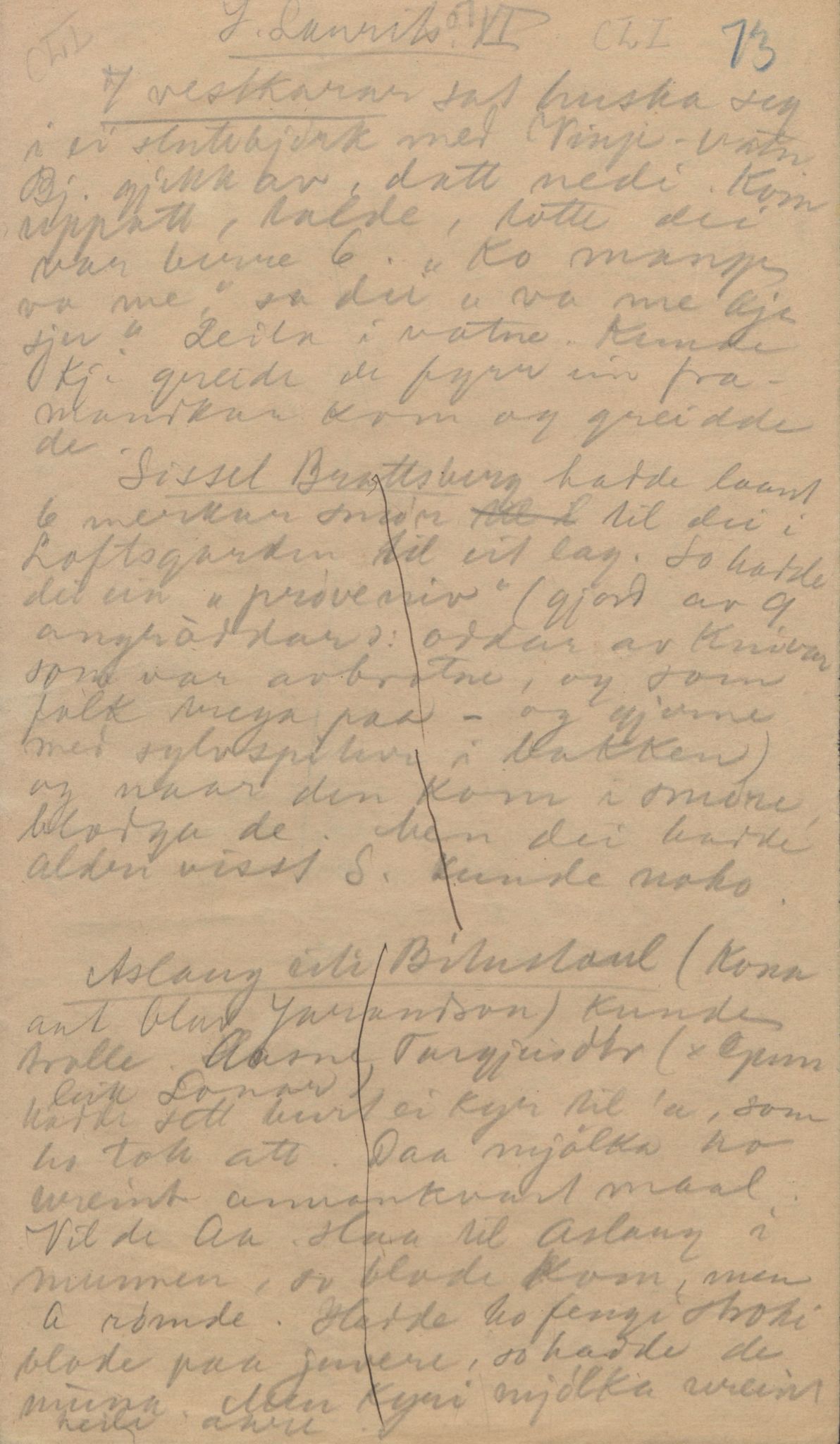 Rikard Berge, TEMU/TGM-A-1003/F/L0004/0048: 101-159 / 151 Beskrivelse av innbo, rosemåling etc. , 1910-1950, s. 73