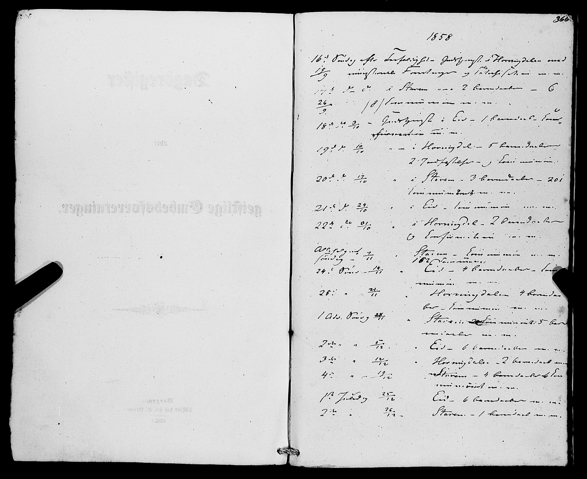 Eid sokneprestembete, AV/SAB-A-82301/H/Haa/Haaa/L0008: Ministerialbok nr. A 8, 1858-1860, s. 366