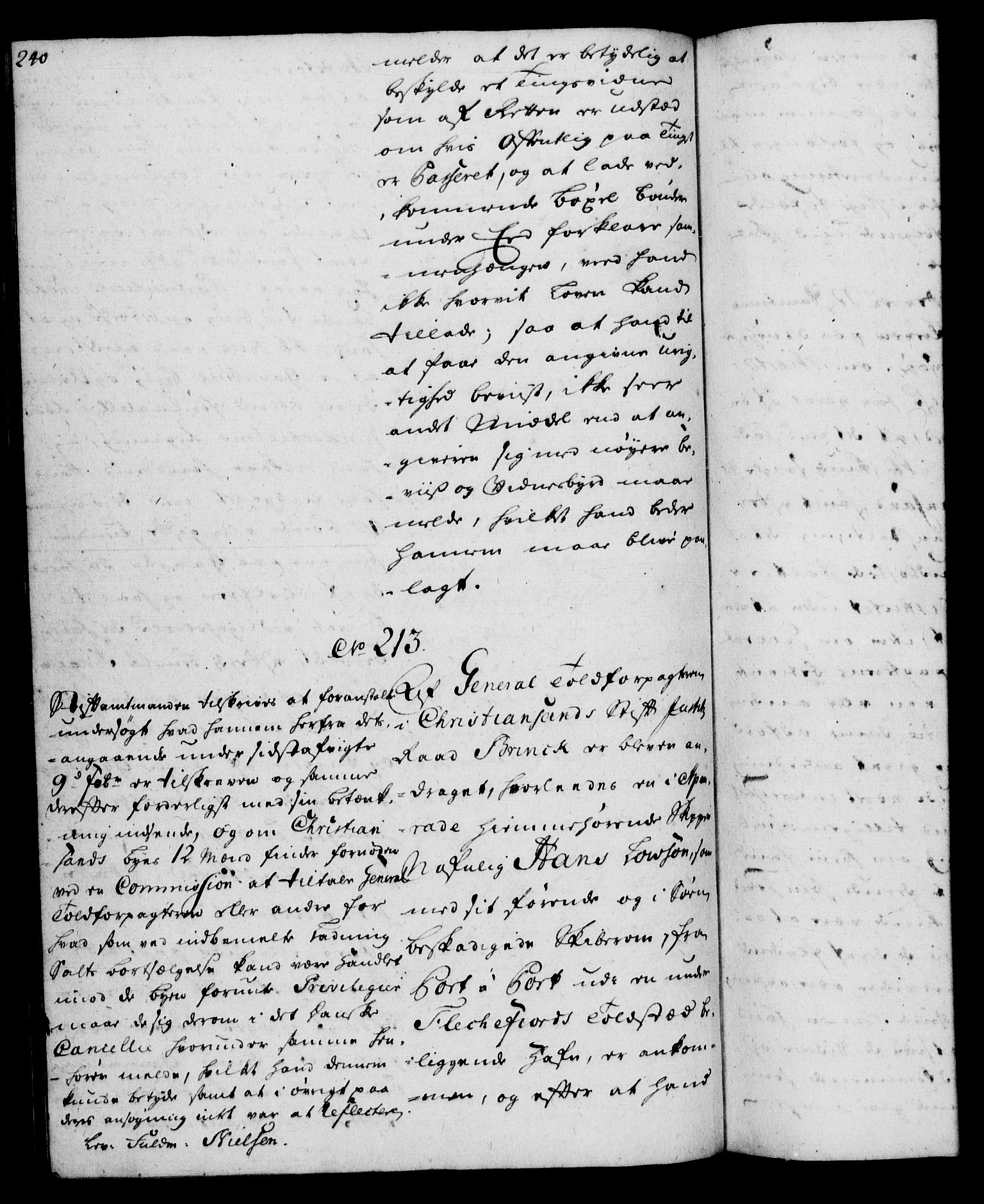 Rentekammeret, Kammerkanselliet, RA/EA-3111/G/Gh/Gha/L0032: Norsk ekstraktmemorialprotokoll (merket RK 53.77), 1753-1755, s. 240