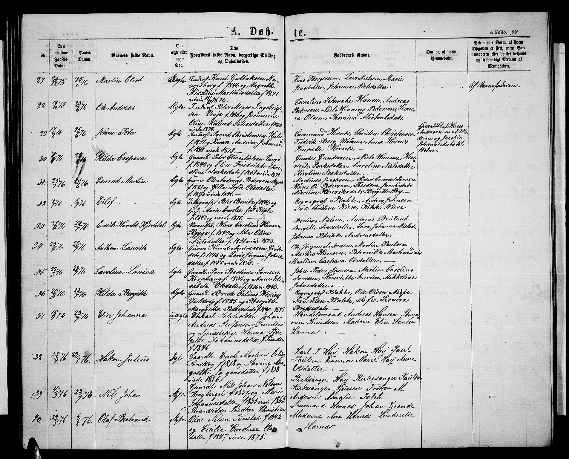Ministerialprotokoller, klokkerbøker og fødselsregistre - Nordland, AV/SAT-A-1459/893/L1348: Klokkerbok nr. 893C03, 1867-1877, s. 51