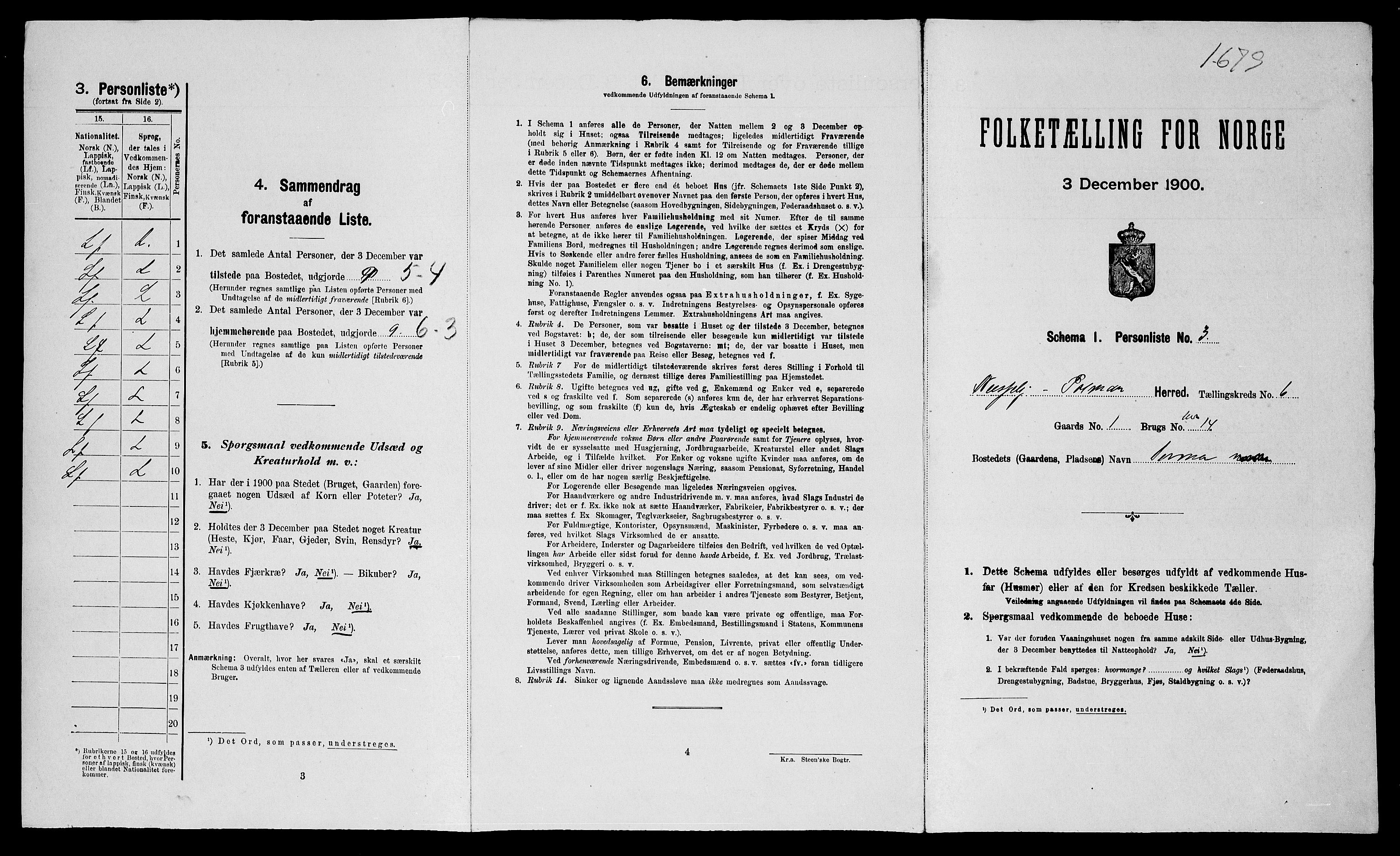 SATØ, Folketelling 1900 for 2027 Nesseby herred, 1900, s. 513