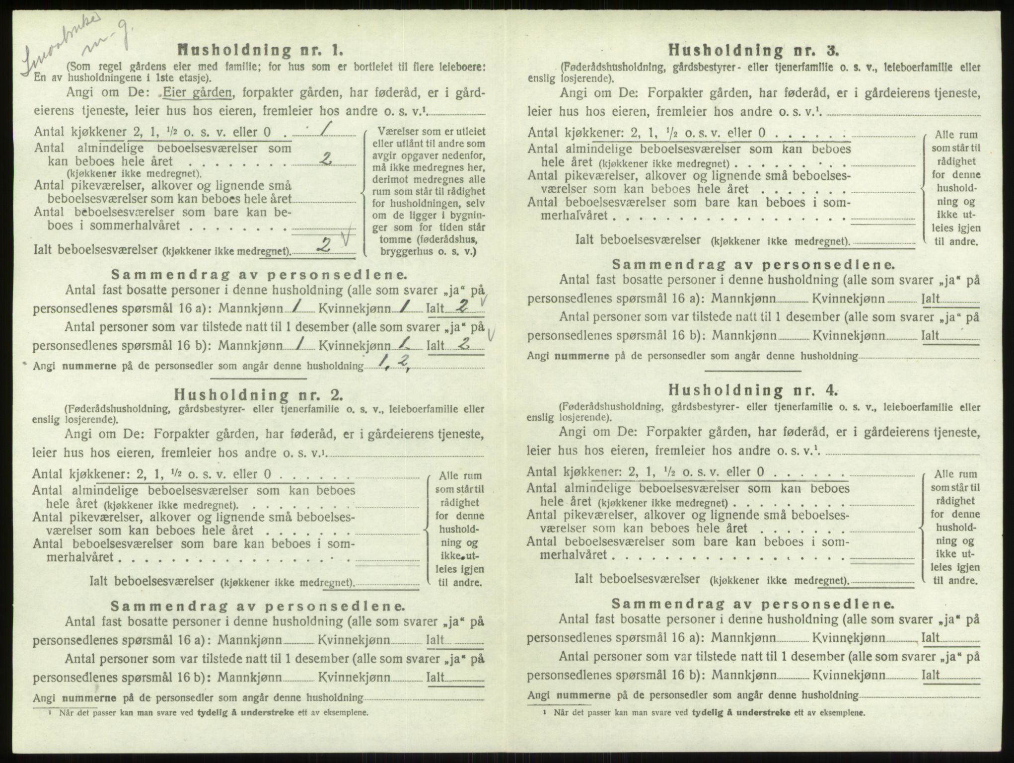 SAO, Folketelling 1920 for 0114 Varteig herred, 1920, s. 296