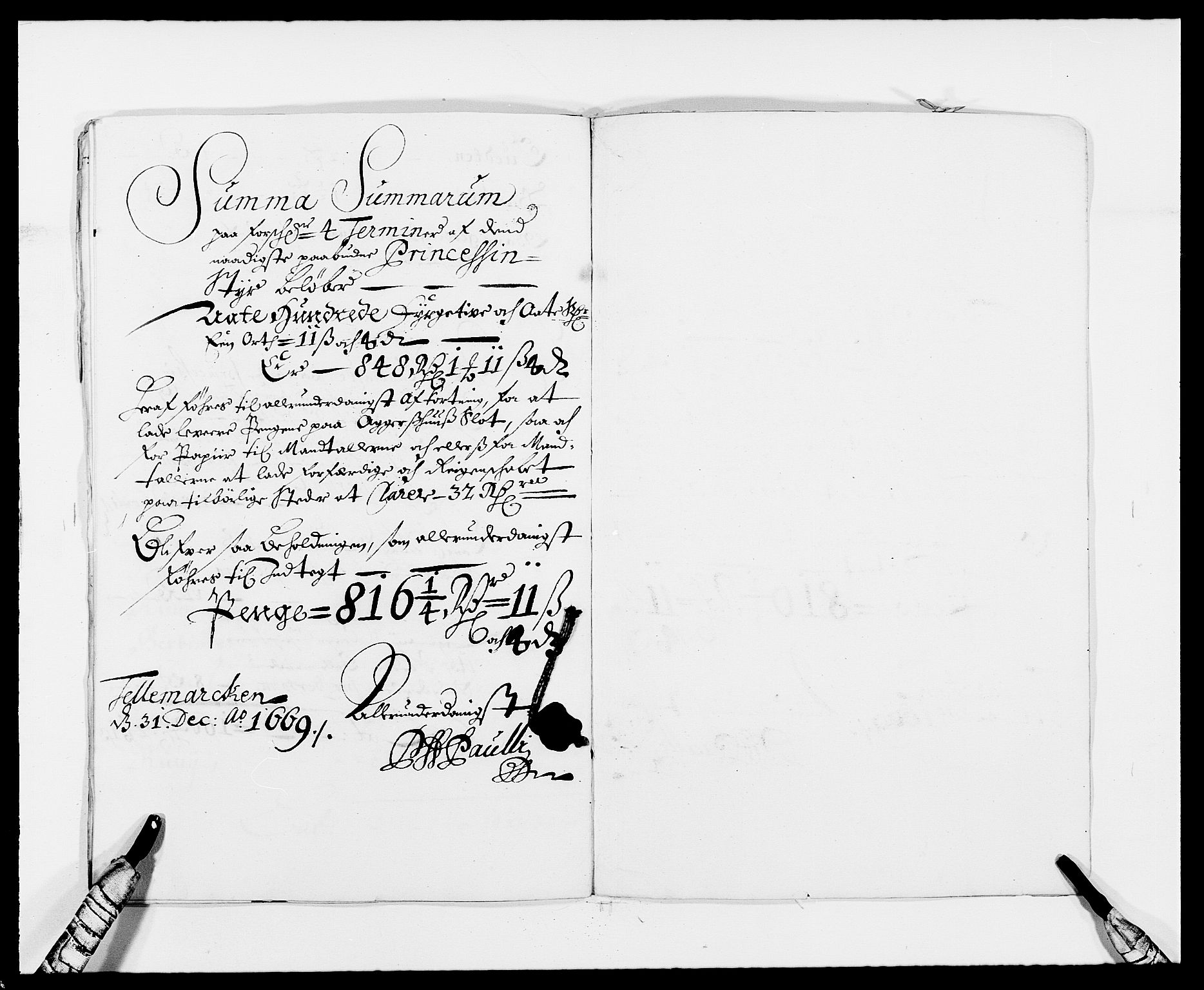 Rentekammeret inntil 1814, Reviderte regnskaper, Fogderegnskap, RA/EA-4092/R35/L2058: Fogderegnskap Øvre og Nedre Telemark, 1668-1670, s. 395