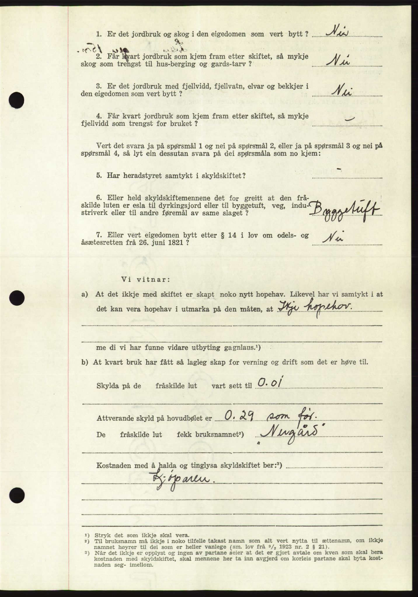 Søre Sunnmøre sorenskriveri, AV/SAT-A-4122/1/2/2C/L0099: Pantebok nr. 25A, 1954-1954, Dagboknr: 2755/1954