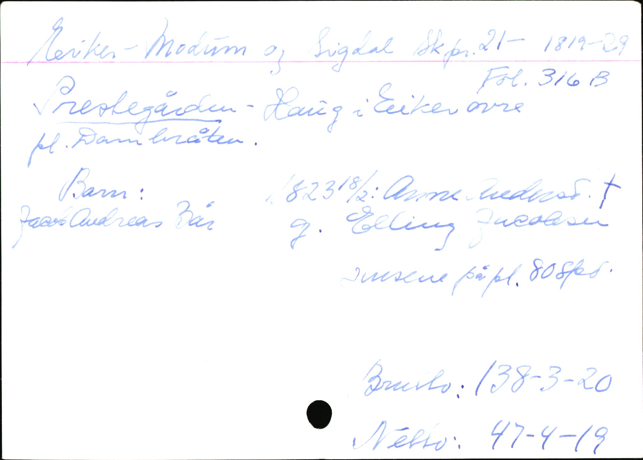Eiker, Modum og Sigdal sorenskriveri, AV/SAKO-A-123/H, 1676-1828, s. 4002