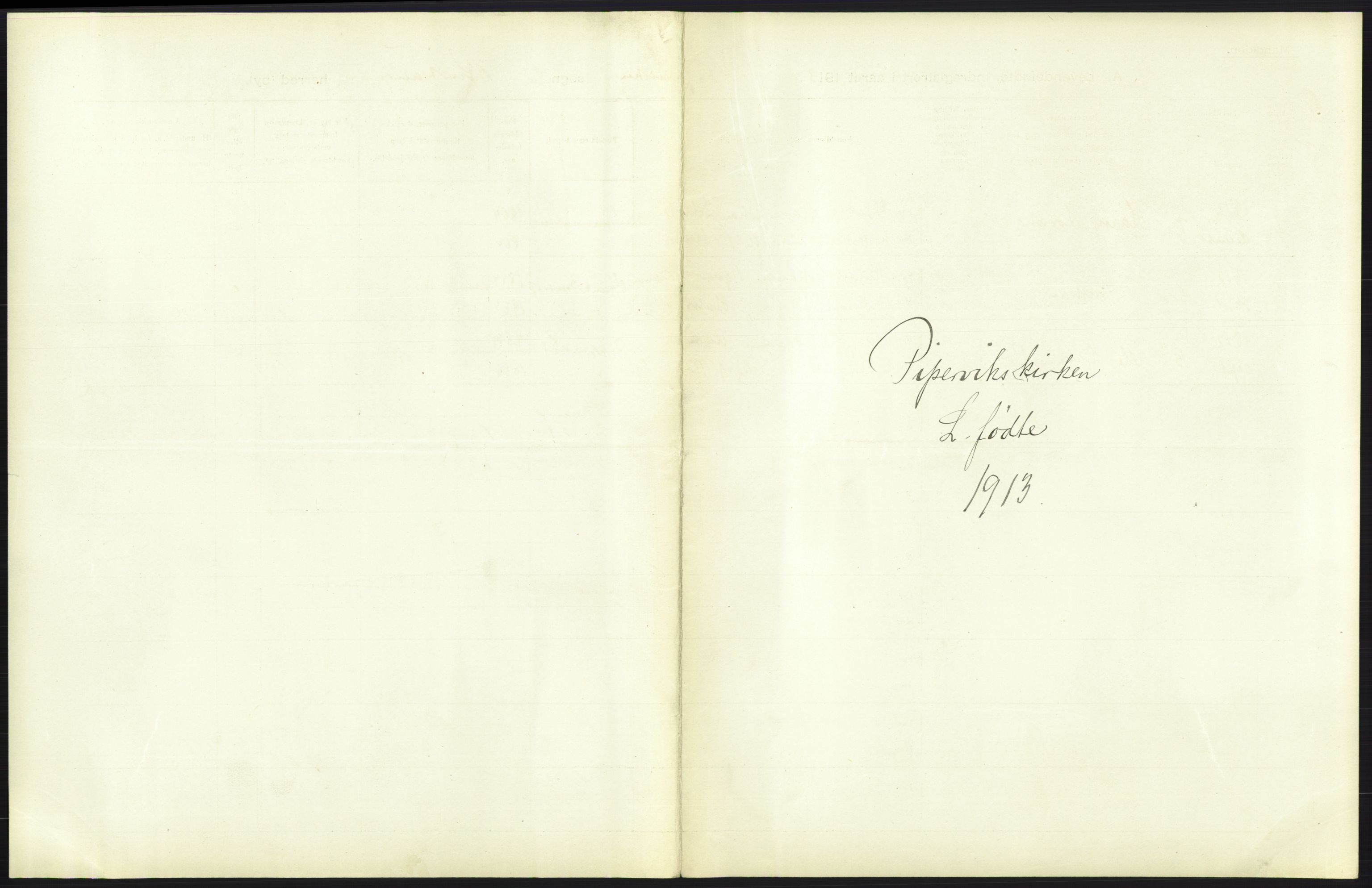 Statistisk sentralbyrå, Sosiodemografiske emner, Befolkning, AV/RA-S-2228/D/Df/Dfb/Dfbc/L0007: Kristiania: Levendefødte menn og kvinner., 1913, s. 317