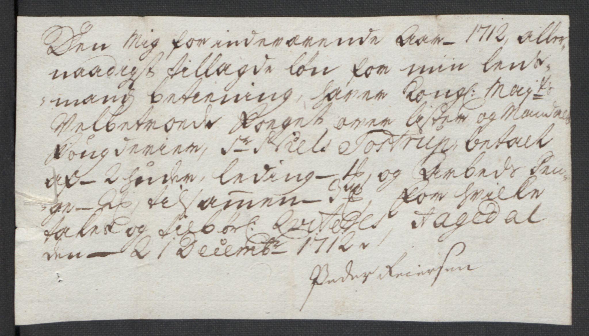 Rentekammeret inntil 1814, Reviderte regnskaper, Fogderegnskap, RA/EA-4092/R43/L2555: Fogderegnskap Lista og Mandal, 1712, s. 222