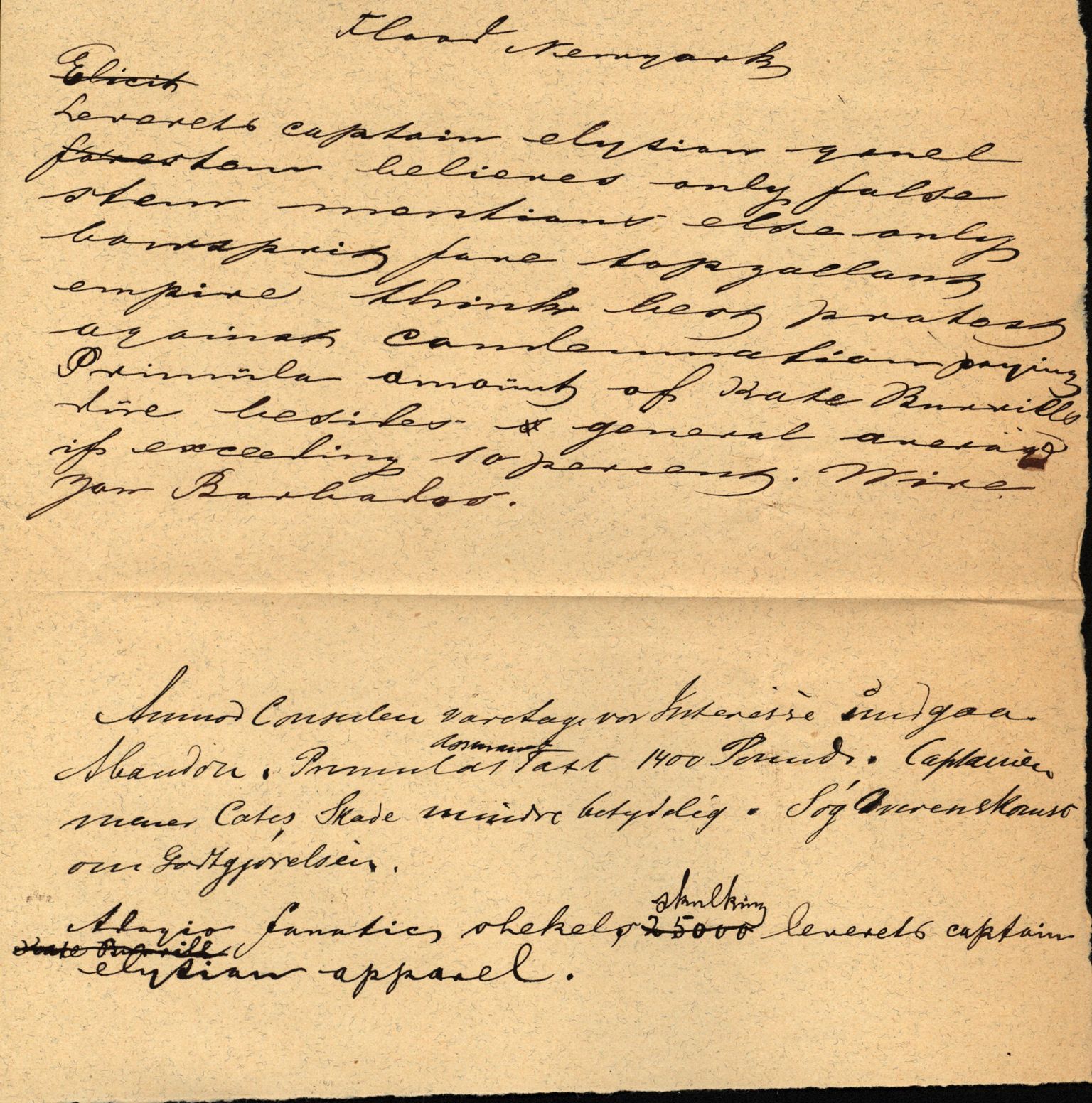 Pa 63 - Østlandske skibsassuranceforening, VEMU/A-1079/G/Ga/L0021/0003: Havaridokumenter / Inga av Drammen, Inga av Sandefjord, Primula, 1888-1889, s. 57