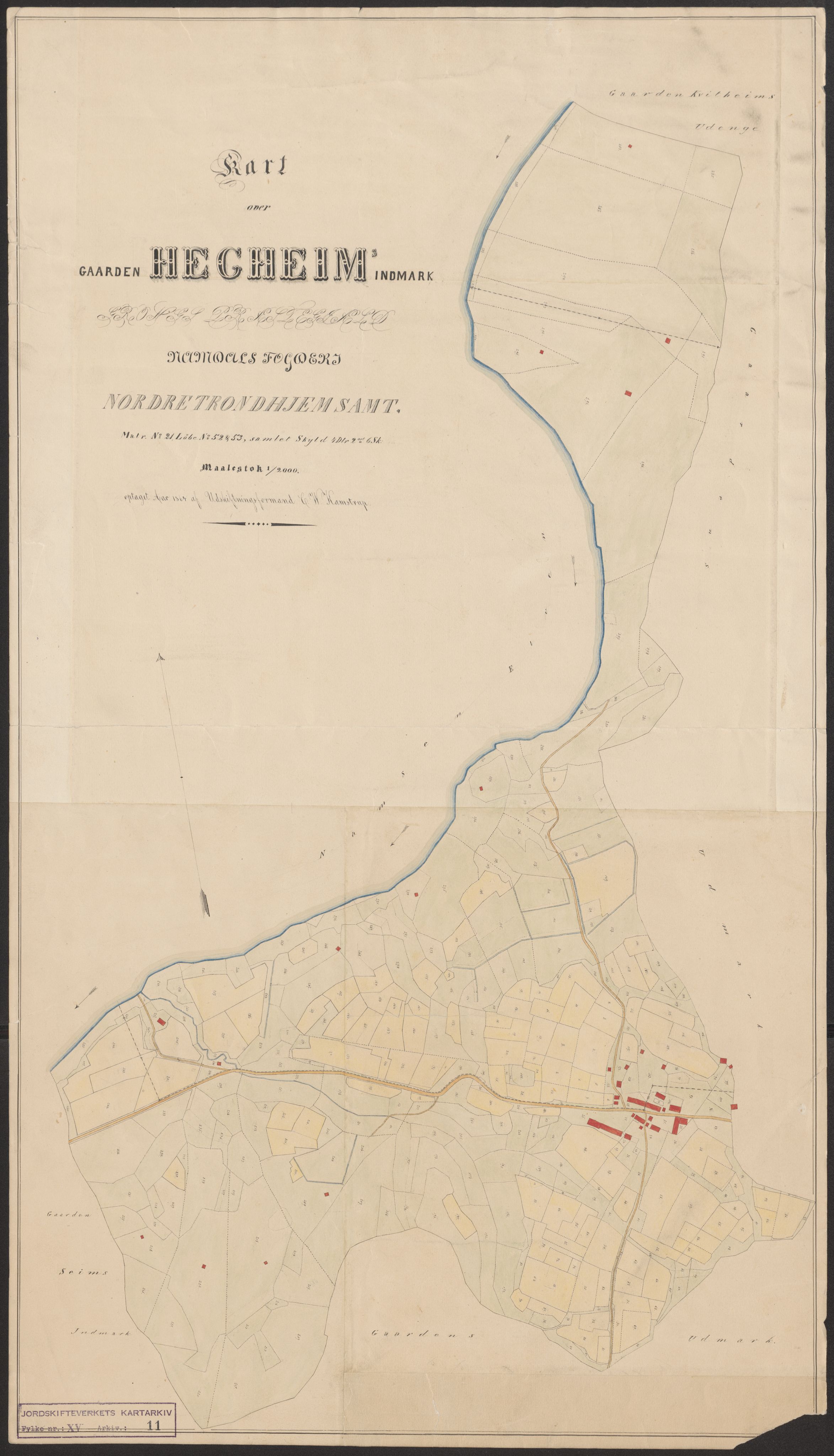 Jordskifteverkets kartarkiv, AV/RA-S-3929/T, 1859-1988, s. 36