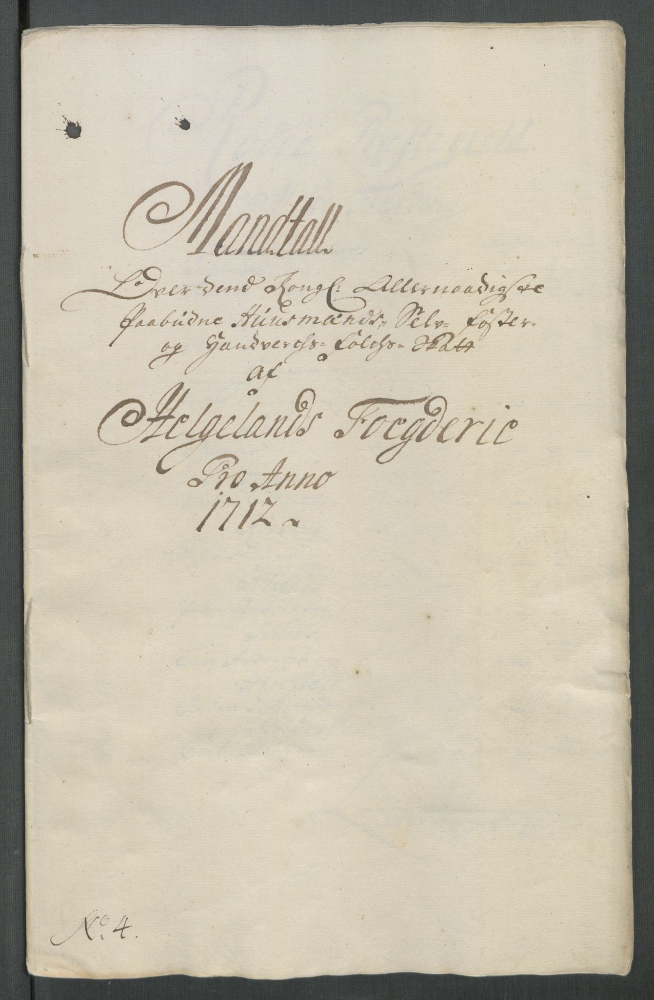 Rentekammeret inntil 1814, Reviderte regnskaper, Fogderegnskap, RA/EA-4092/R65/L4512: Fogderegnskap Helgeland, 1712-1713, s. 105